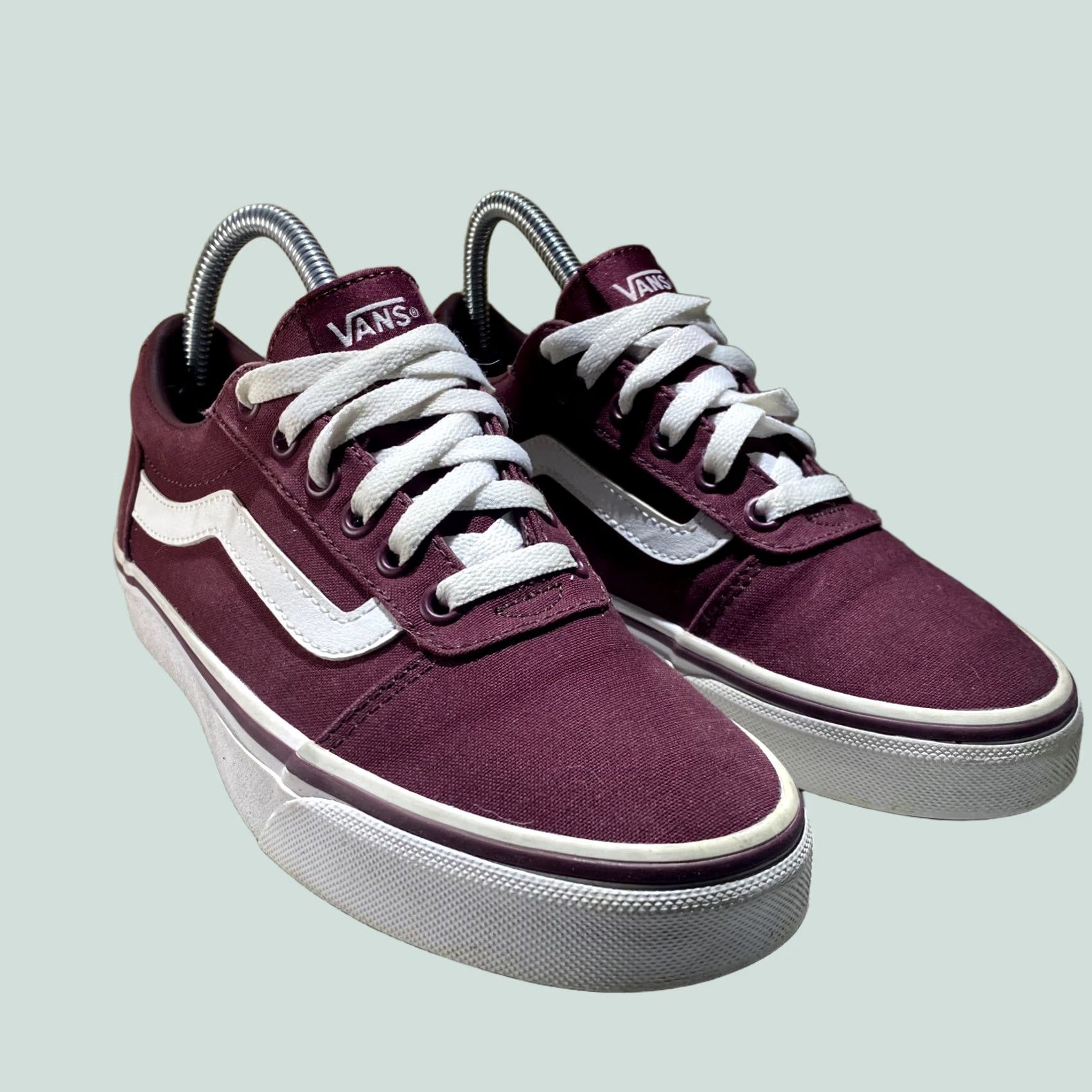 Vans VANS Old Skool Port Royale Sneaker Womens 6.5 Red Royal Theme Shoes Size US 7 / IT 37 - 1 Thumbnail