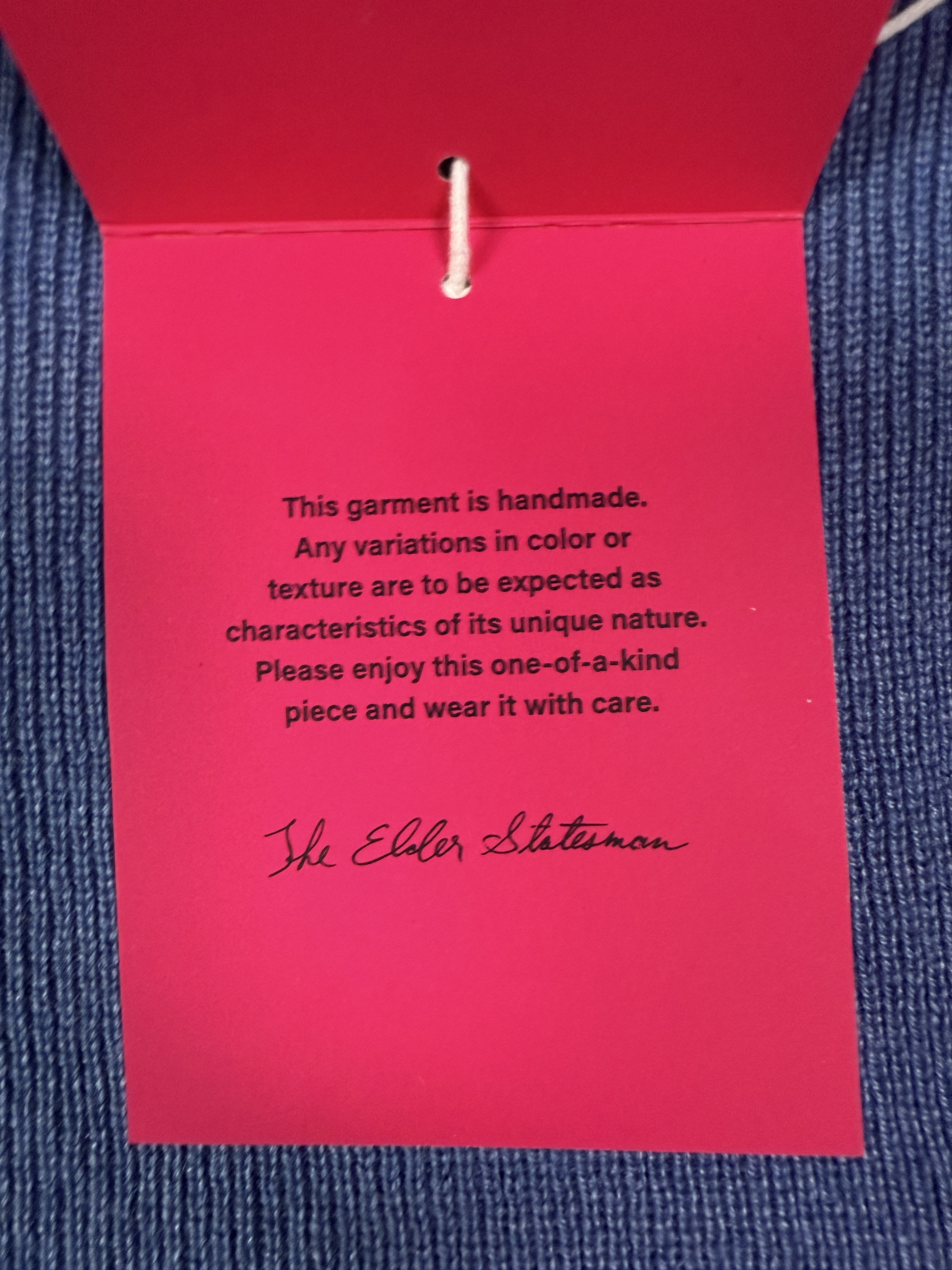 The Elder Statesman $650 The Elder Statesman Delicash Peacock Turtleneck Size S / US 4 / IT 40 - 7 Thumbnail