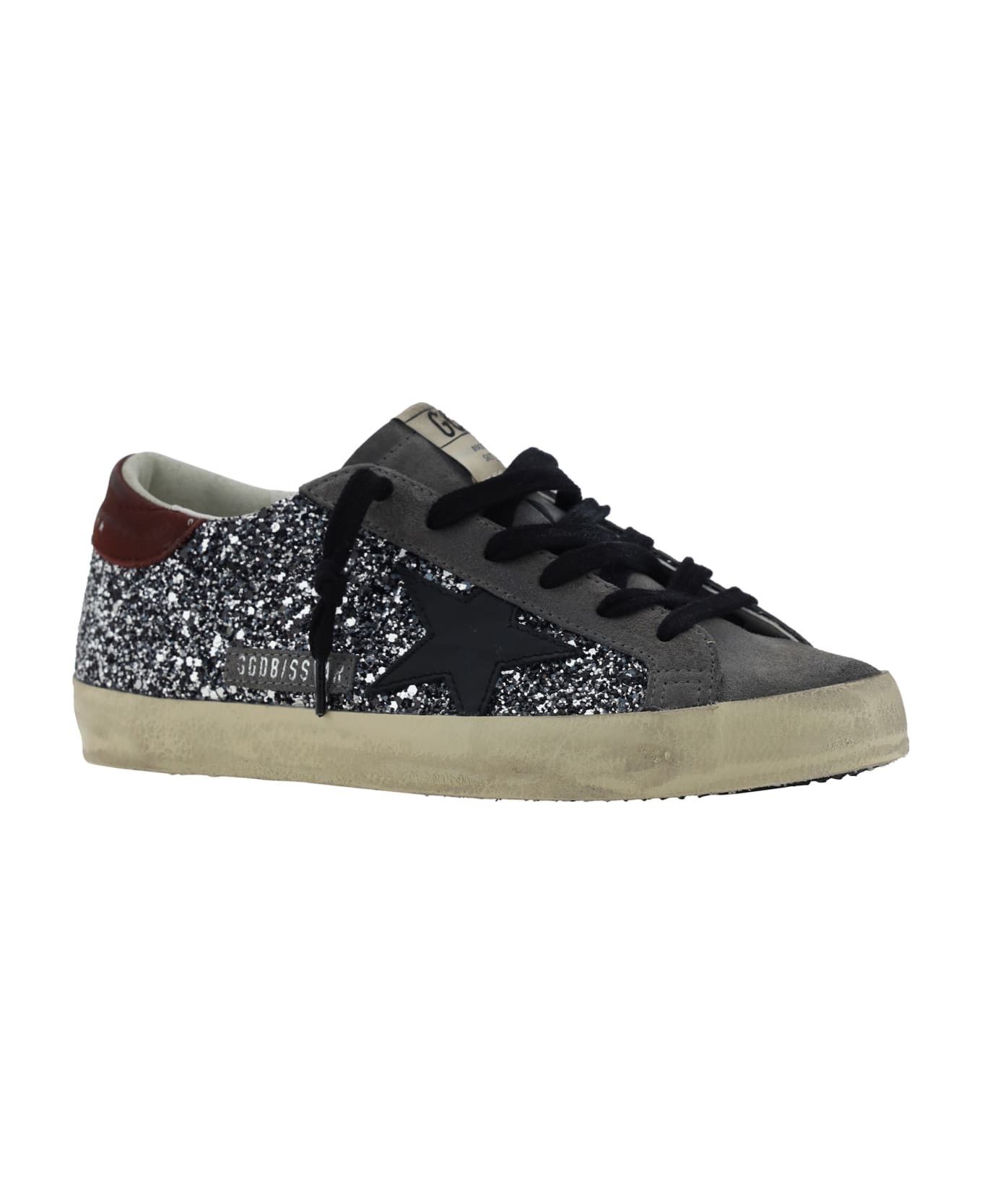 Golden Goose o1bcso1str0725 Superstar Sneakers in Black Size US 7 / IT 37 - 3 Thumbnail