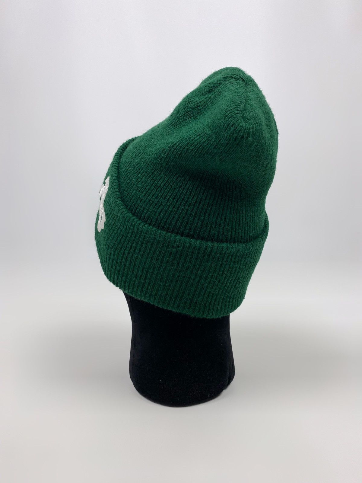Vintage 1990’s Vintage Oakland Athletics Pine Green Cuff Beanie Hat Size ONE SIZE - 4 Thumbnail