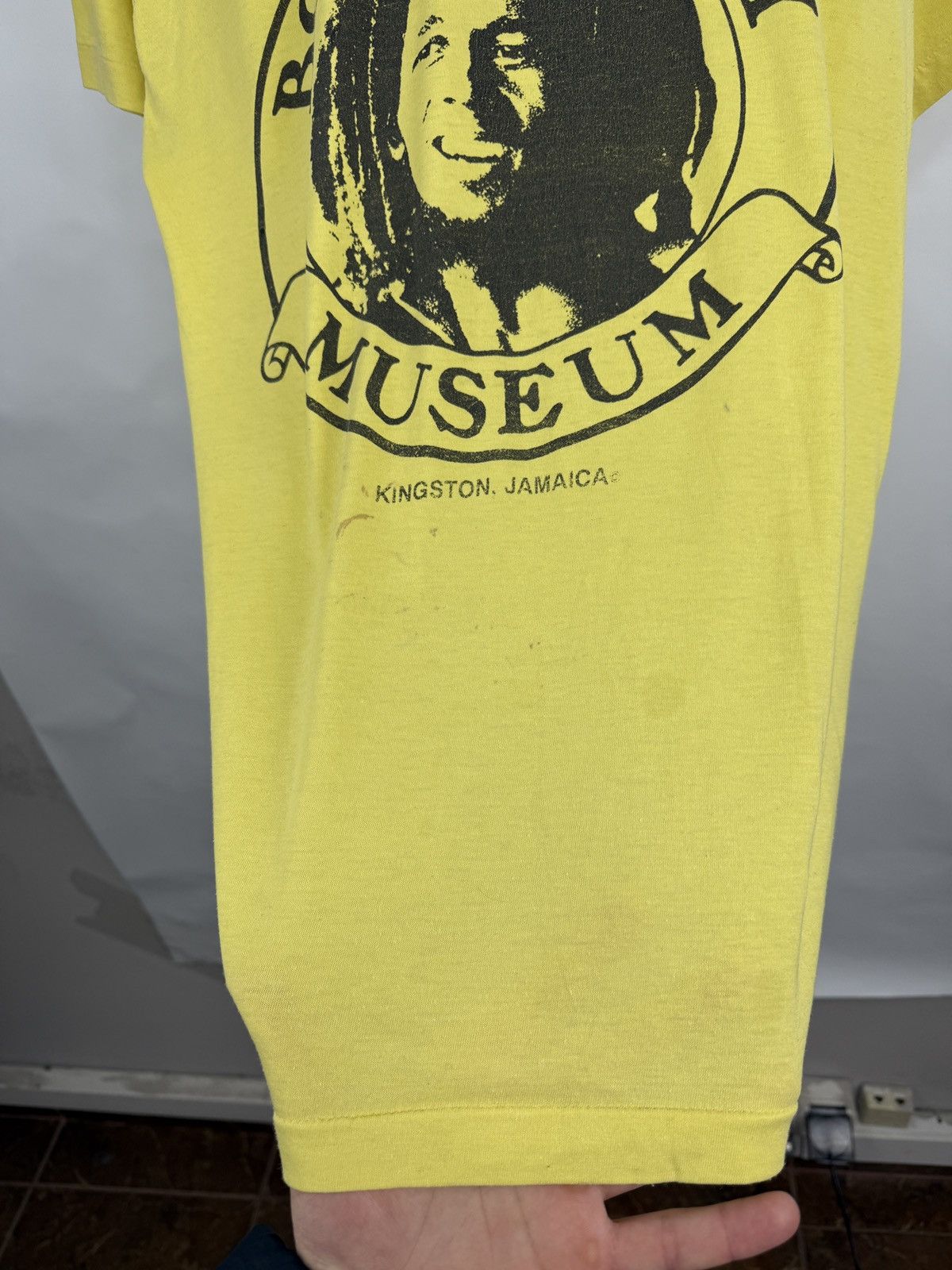 Bob Marley 🇯🇲 Vintage 80s Bob Marley Museum Rastafari Haile Selassie Size US M / EU 48-50 / 2 - 10 Thumbnail