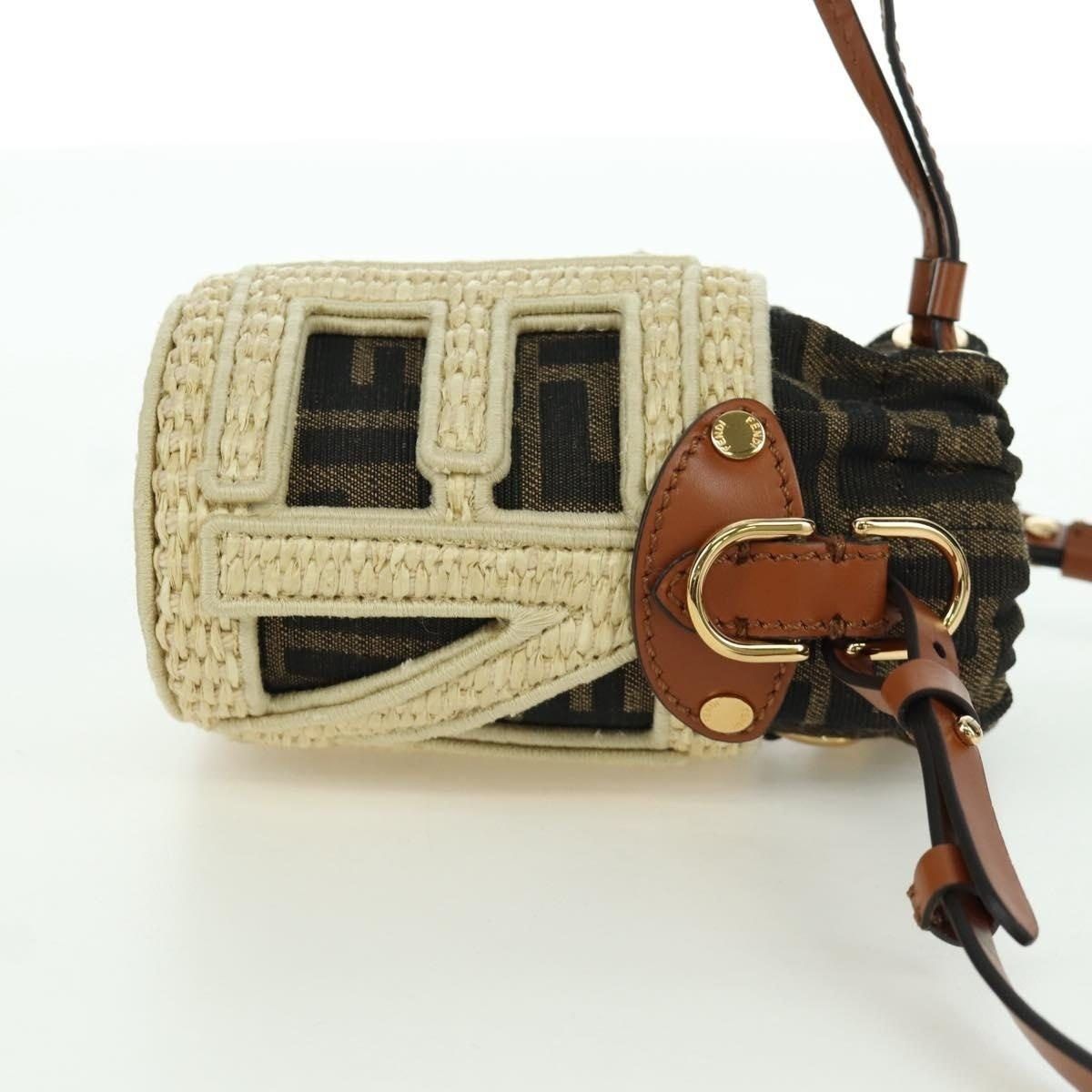 Fendi Fendi Step Out Chain Zucca Mamma Baguette Crossbody Bag Size ONE SIZE - 3 Thumbnail
