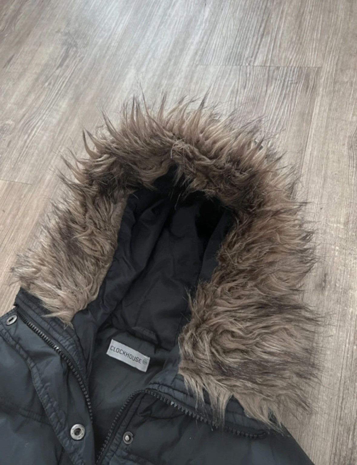 Other Puffer jacket with fur hood Size S / US 4 / IT 40 - 4 Thumbnail