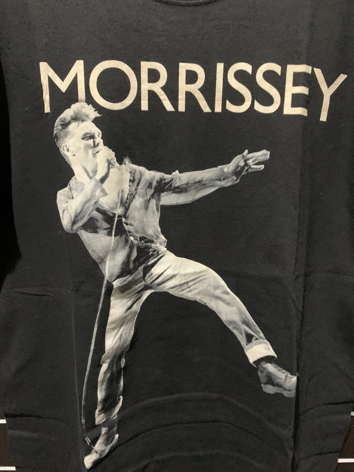 Band Tees Morrissey kicking Shirt,The Smiths,Johny Marr Size US L / EU 52-54 / 3 - 3 Thumbnail