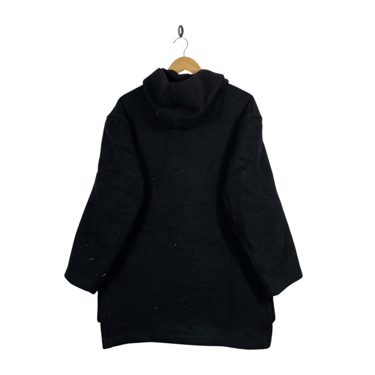 Gloverall Gloverall Made In England Black Wool Duffle Coat Hooded Size US L / EU 52-54 / 3 - 4 Thumbnail