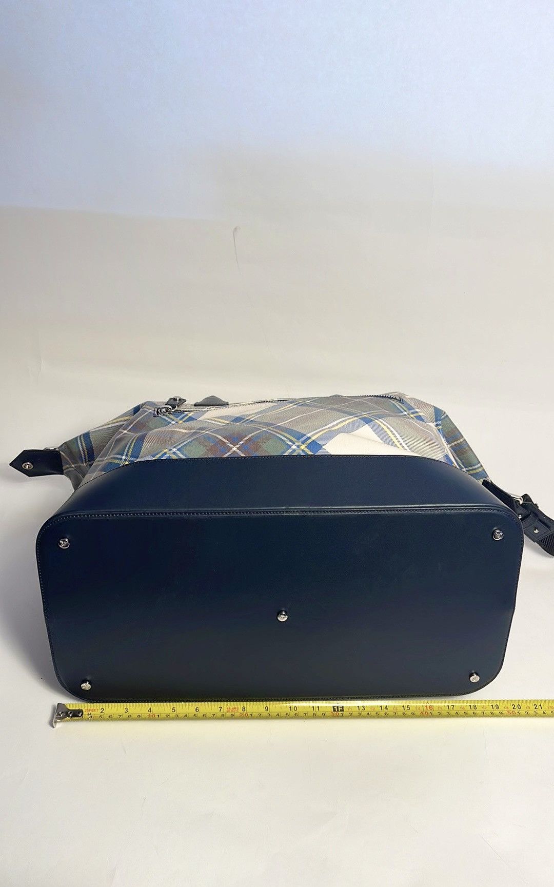 Vivienne Westwood Vivienne Westwood GREEN/blue Tartan Duffle bag NWT SS13 Size ONE SIZE - 6 Thumbnail