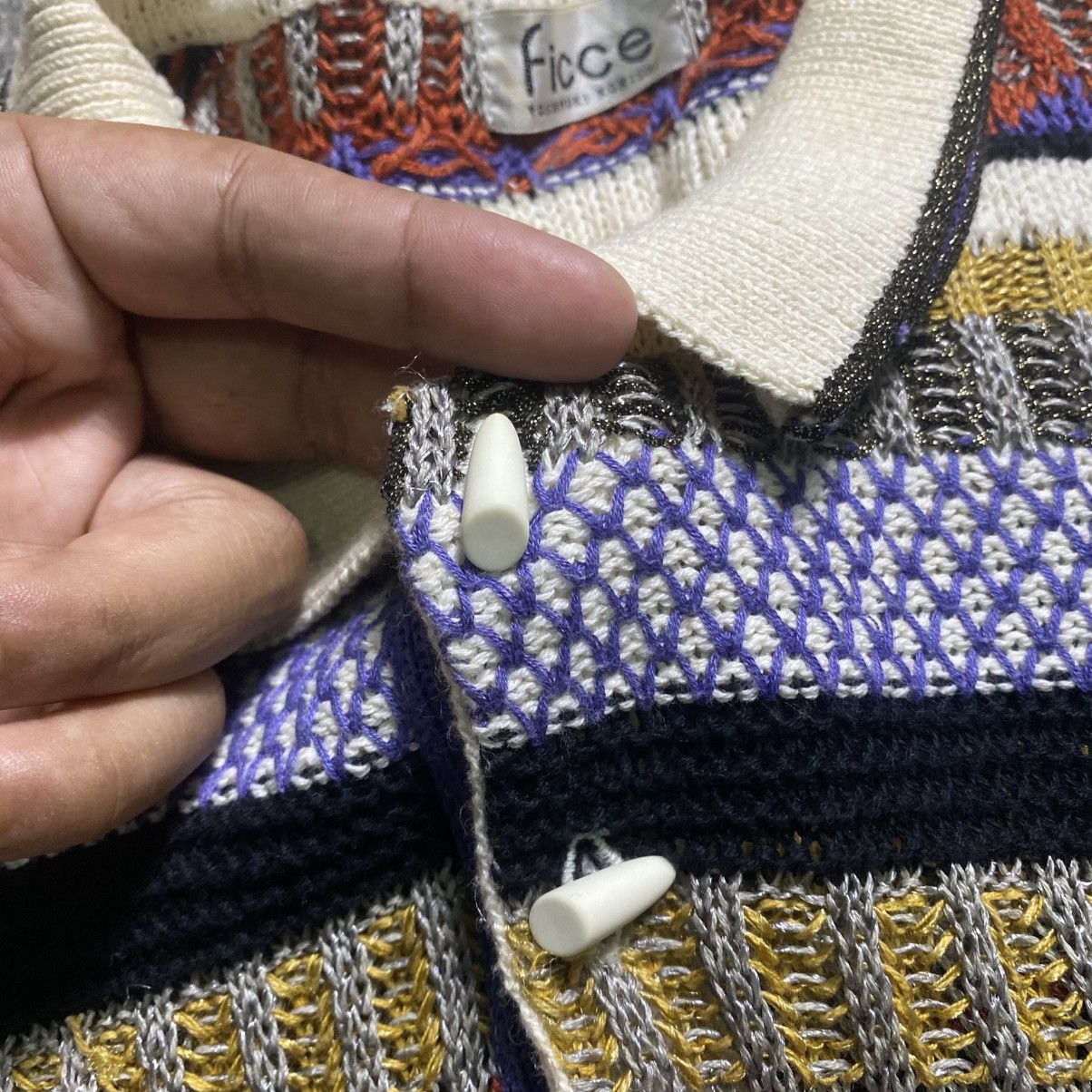 Yoshiyuki Konishi Yoshiyuki Konishi Ficce Designer Cnit Polo Japanese Designer Size US L / EU 52-54 / 3 - 5 Thumbnail