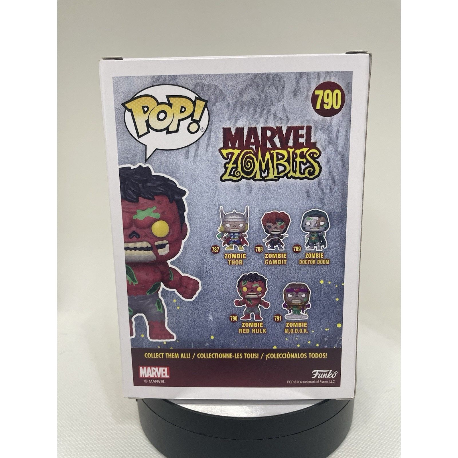 Marvel Comics Funko Pop! Vinyl: Marvel - Zombie Red Hulk #790 Size ONE SIZE - 5 Thumbnail