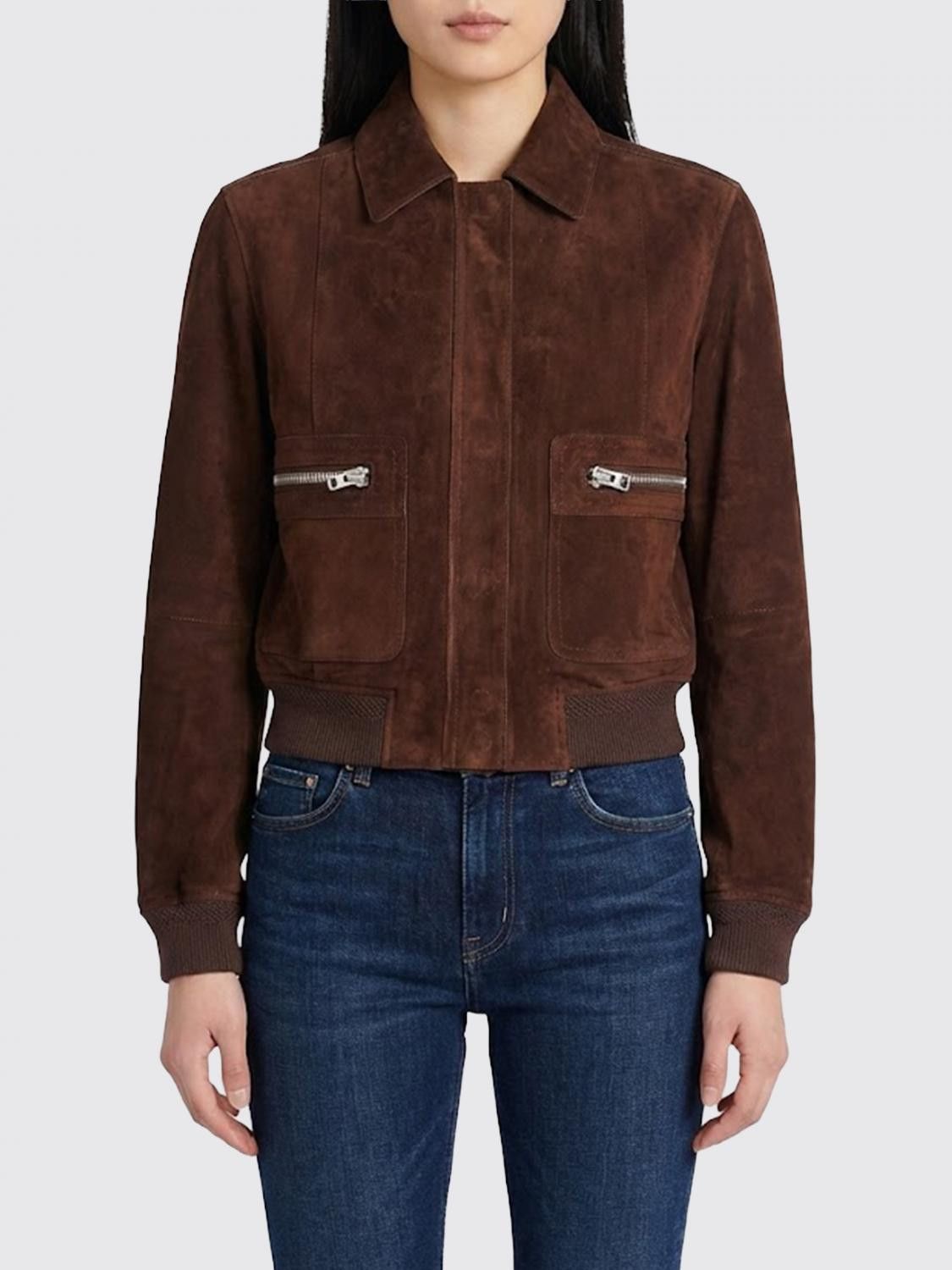 Tom Ford Tom Ford Jacket Woman Brown Size S / US 4 / IT 40 - 1 Thumbnail