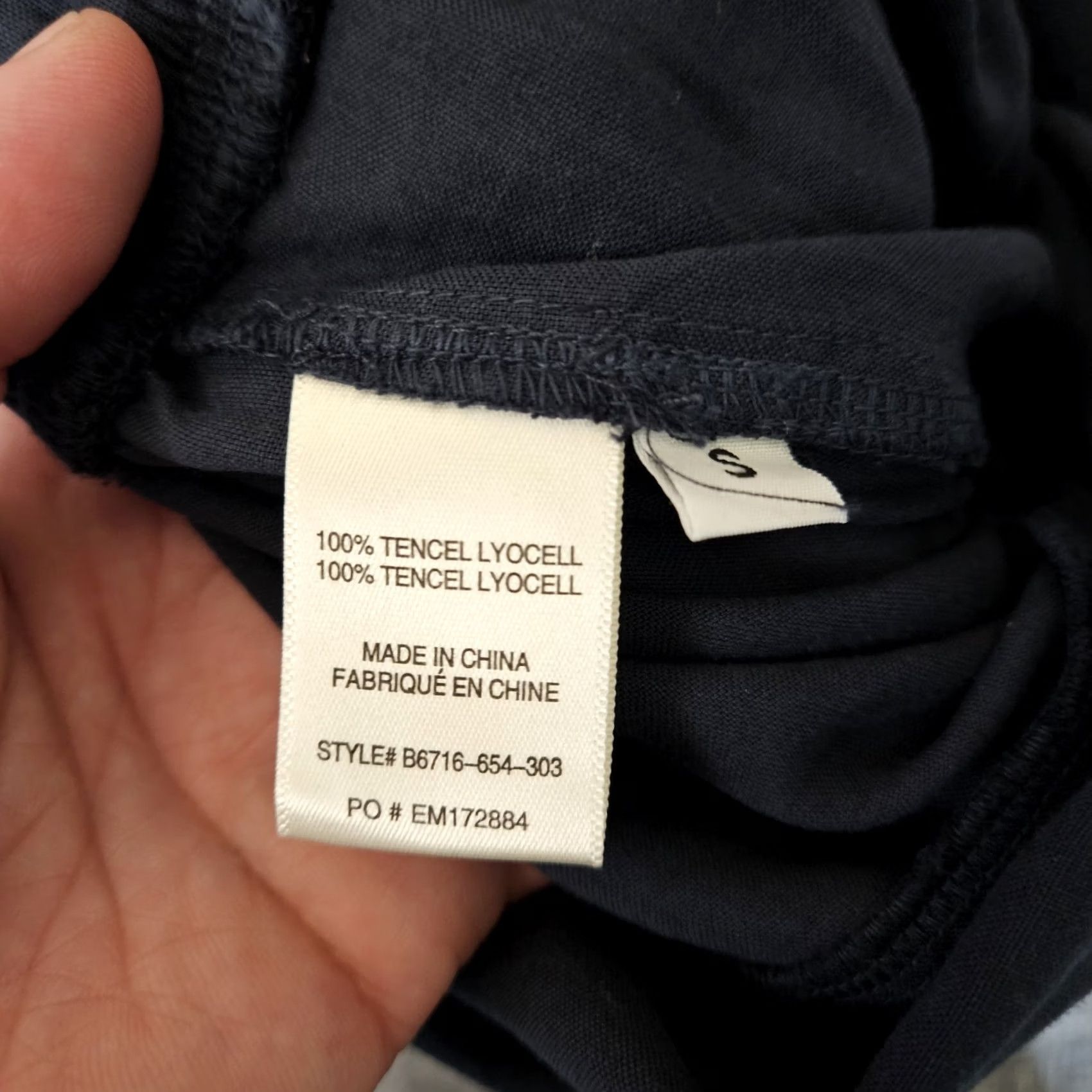 Bella Dahl Bella Dahl Jumpsuit Women’s Size S Blue Tencel Button Front Tie Waist Casual NWT Size 28" / US 6 / IT 42 - 7 Thumbnail
