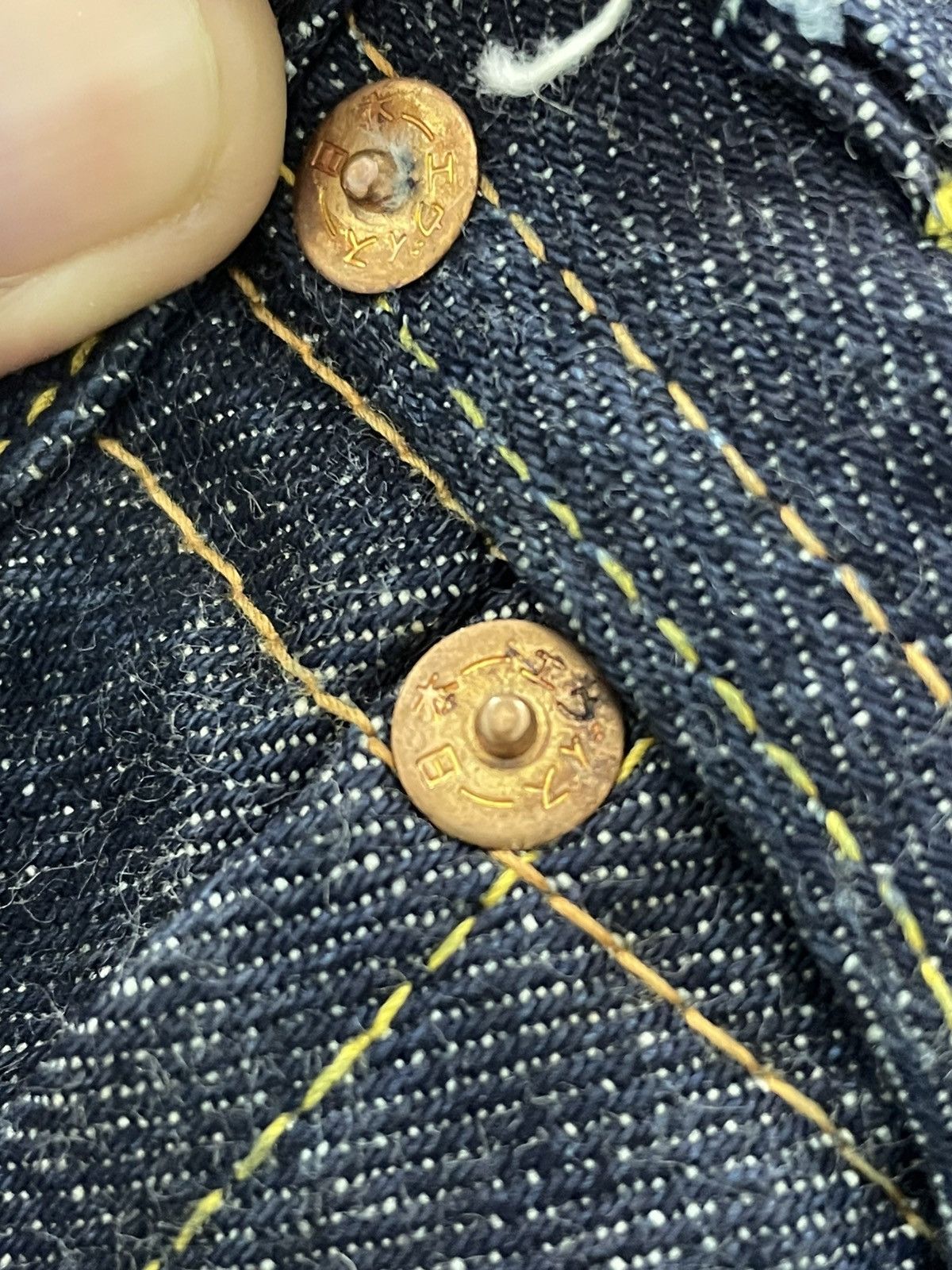 Evisu Evisu No 2 selvedge Denime Size US 31 - 6 Thumbnail
