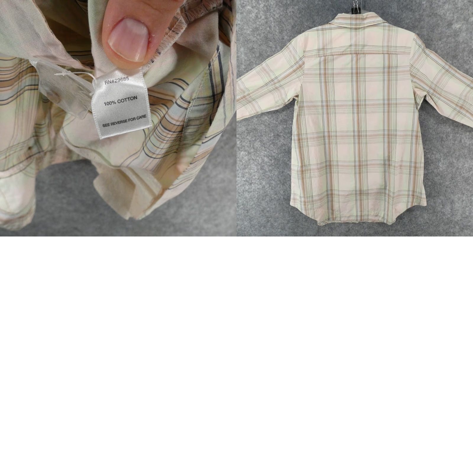 Pendleton Pendleton Shirt Womens 12 Long Sleeve Button-Up Pink Plaid Size XL / US 12-14 / IT 48-50 - 9 Thumbnail