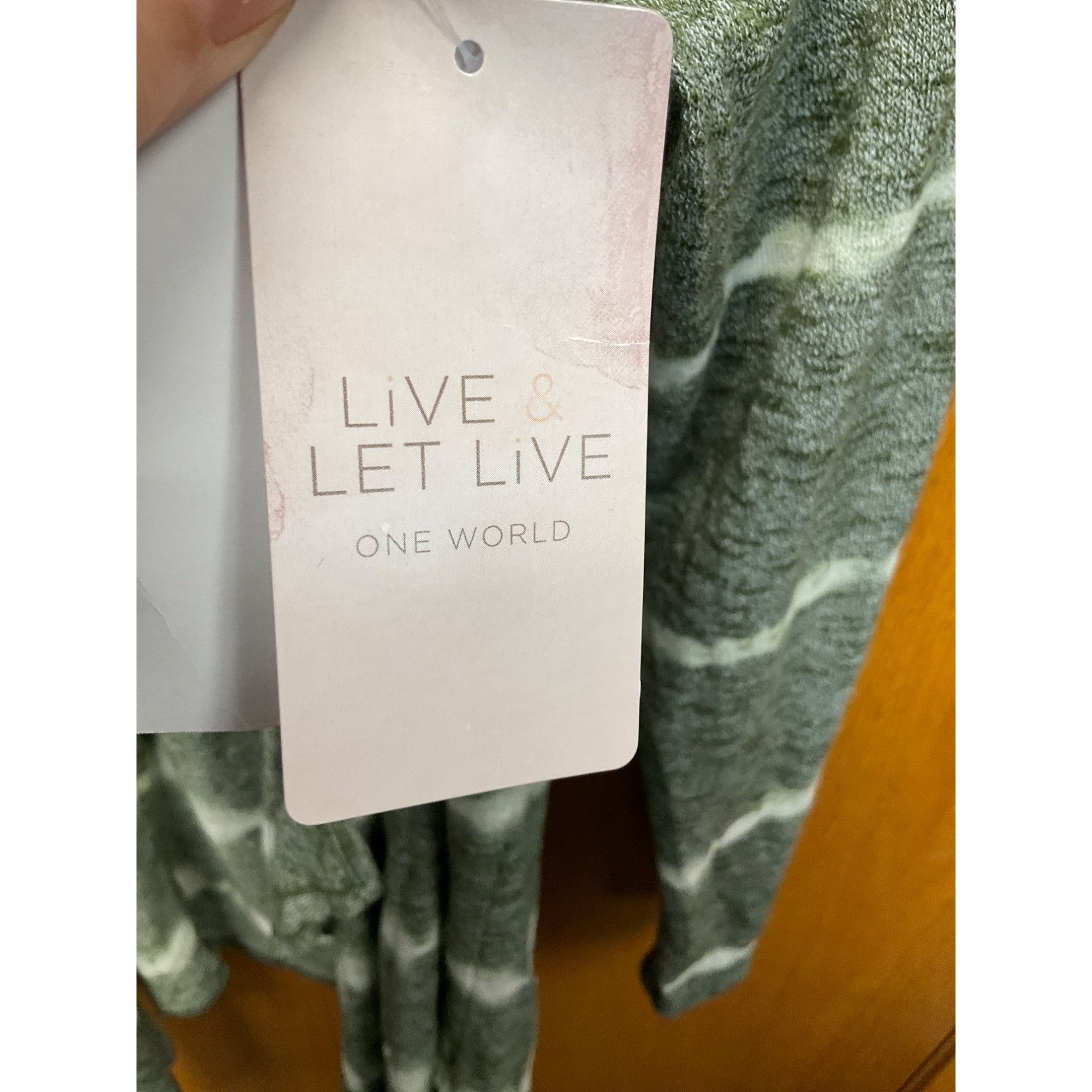 Other Live & Let Live One World Tie-Dye Open Front Cardigan Medium Size M / US 6-8 / IT 42-44 - 4 Thumbnail