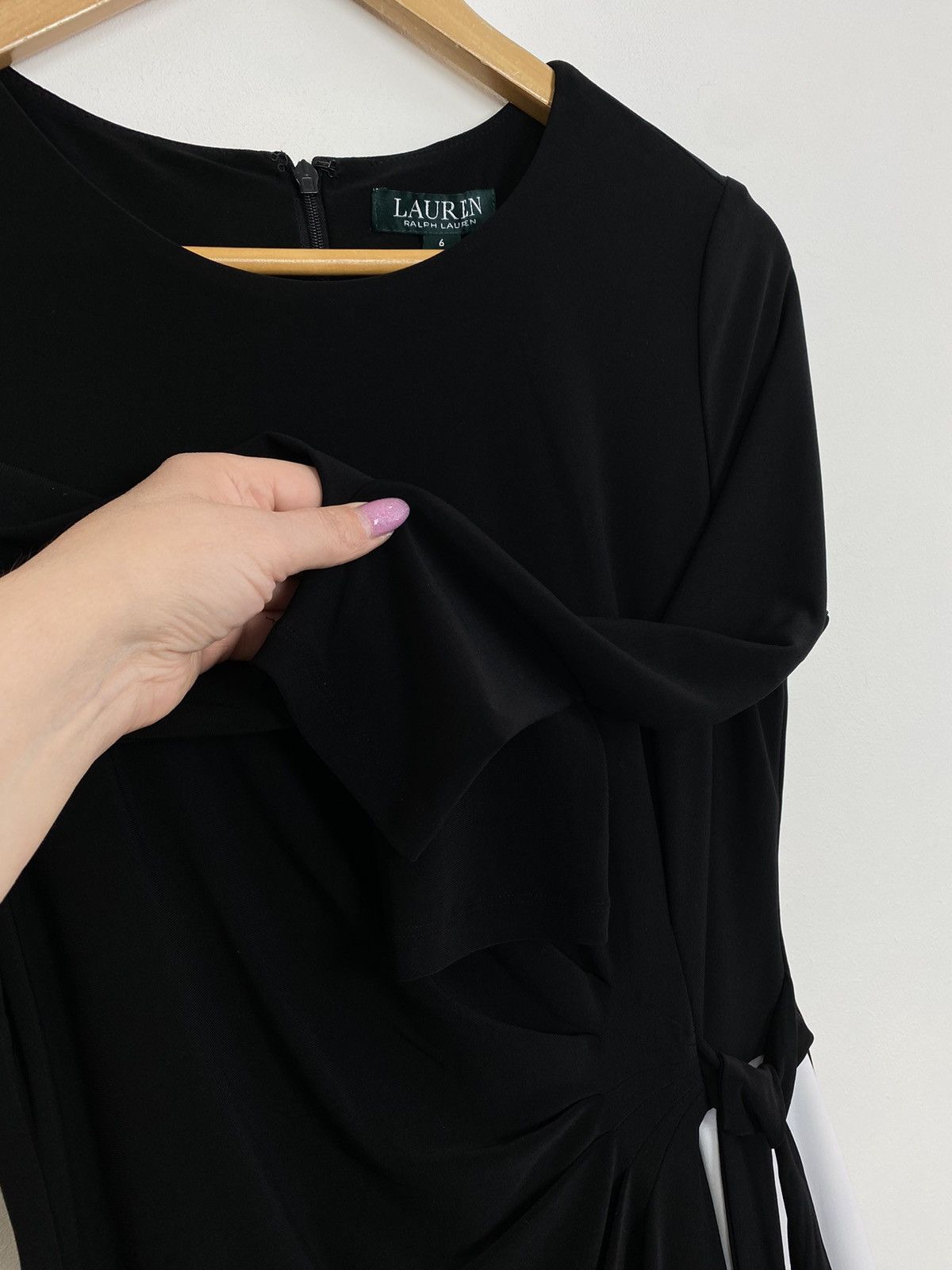 Lauren Ralph Lauren Polo Ralph Lauren Robbyann Three Quarter Sleeve Dress UK10 Size M / US 6-8 / IT 42-44 - 4 Thumbnail