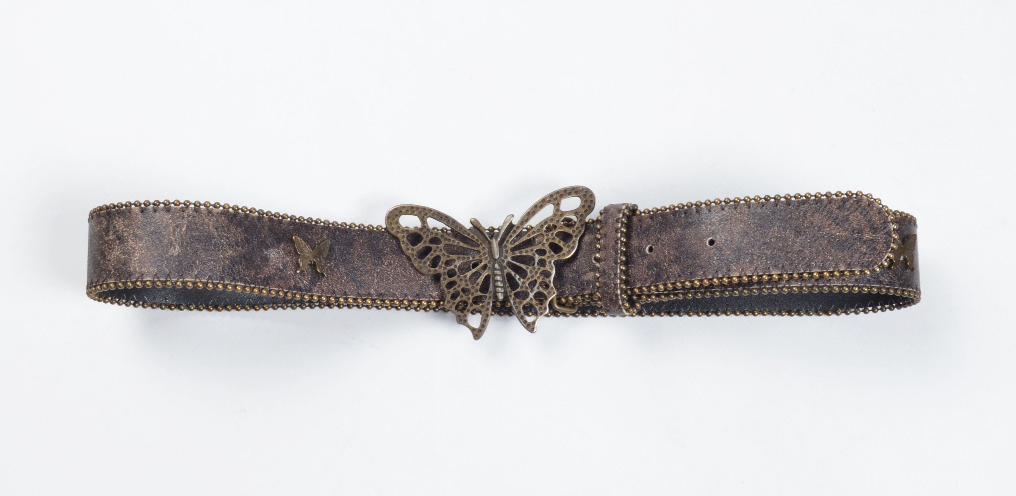 Vintage Vintage Y2K Fairycore Butterfly Faux Leather Belt Size ONE SIZE - 2 Thumbnail