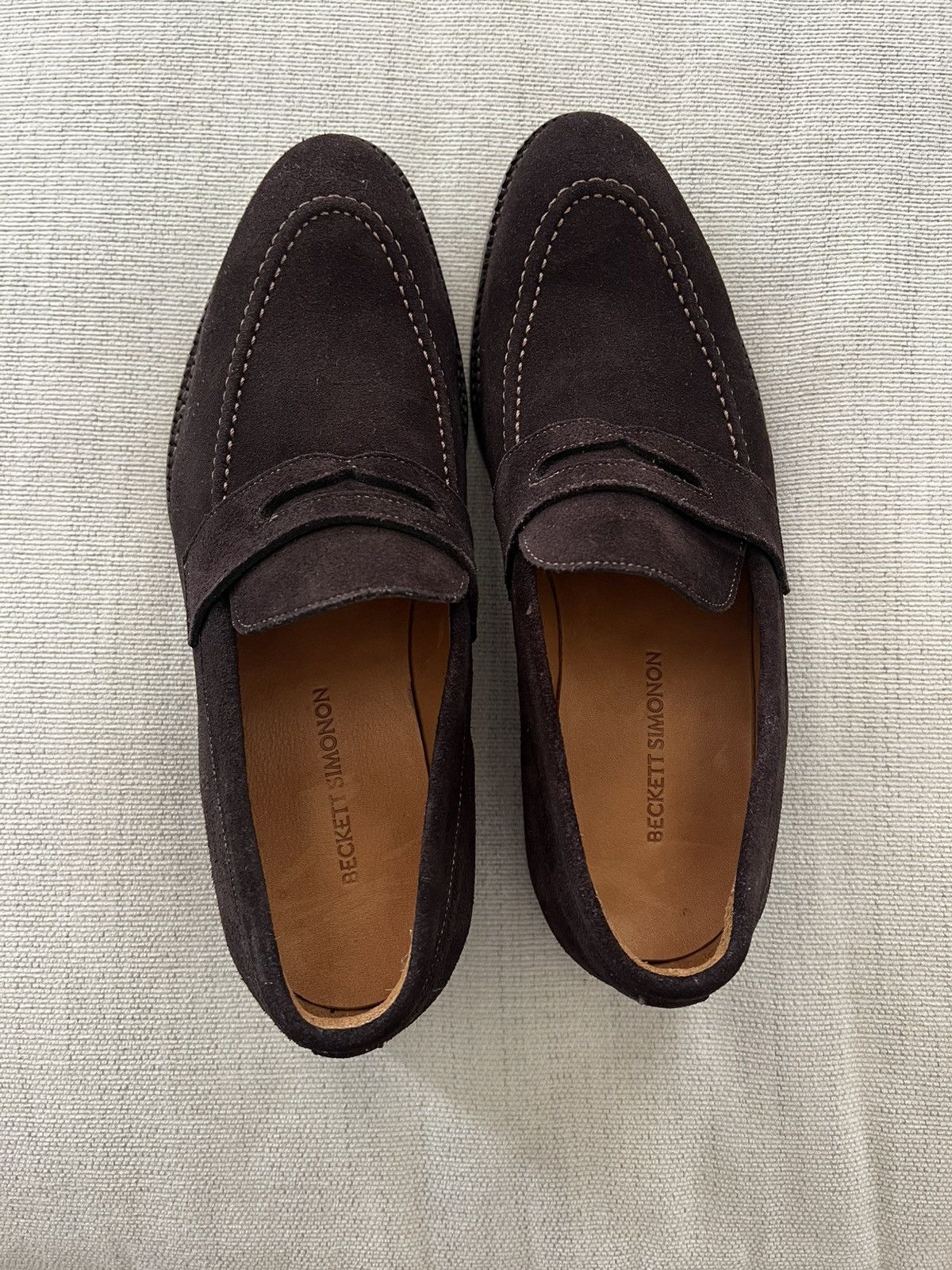 Beckett Simonon Beckett Simonon Leather Loafers Size US 9 / EU 42 - 2 Thumbnail