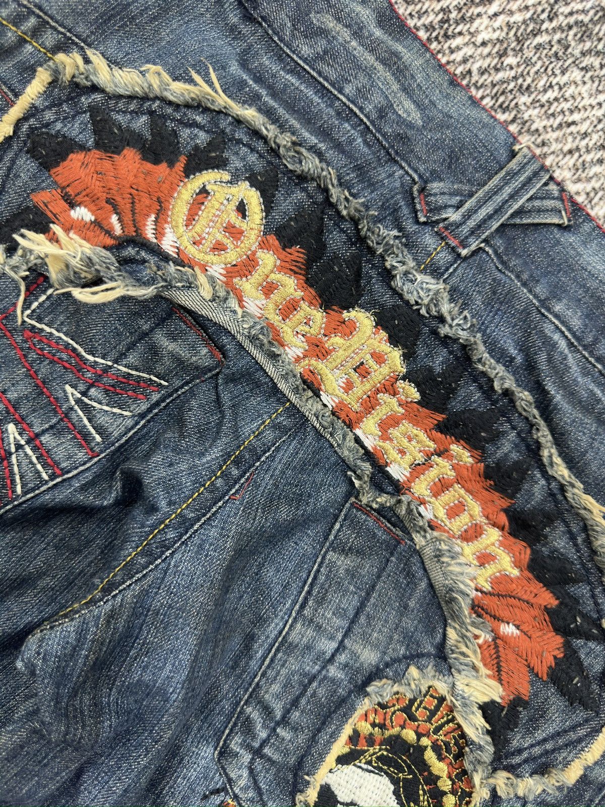 If Six Was Nine × In The Attic Embroidered Logo’s By In The Attic Jeans Size US 34 / EU 50 - 9 Thumbnail