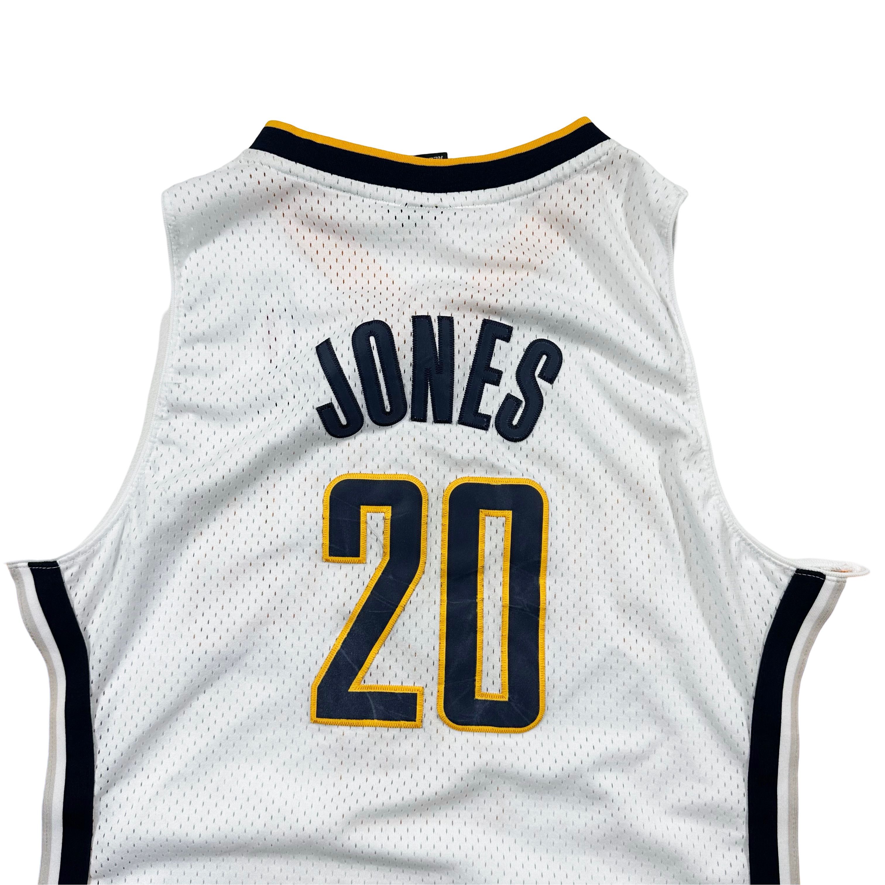 Vintage Vintage Reebok NBA Indiana Pacers #20 Jones Basketball Size US XL / EU 56 / 4 - 5 Thumbnail