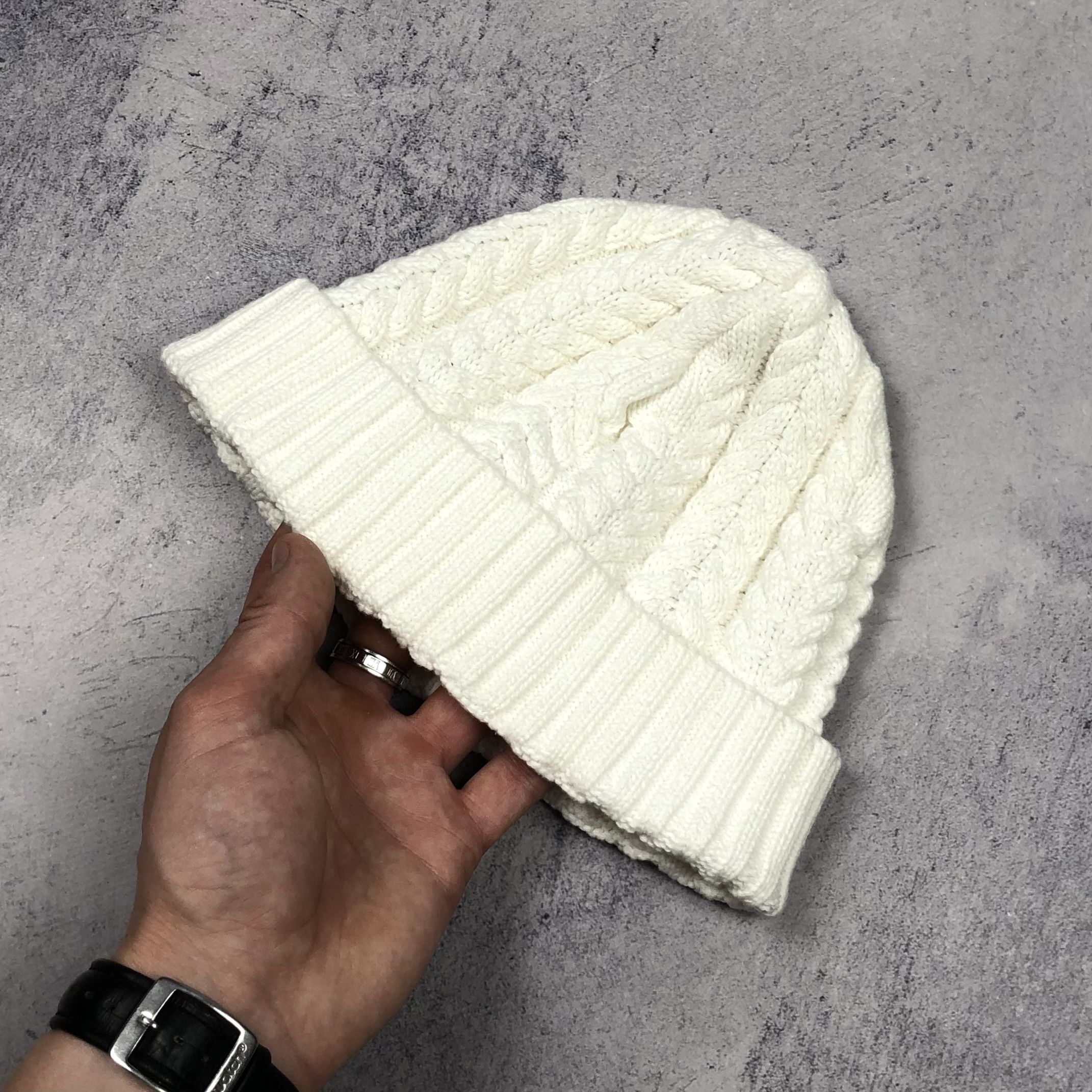 Burberry Burberry Cable Knit Beanie Hat Nova Check Plaid Tag Size ONE SIZE - 5 Thumbnail