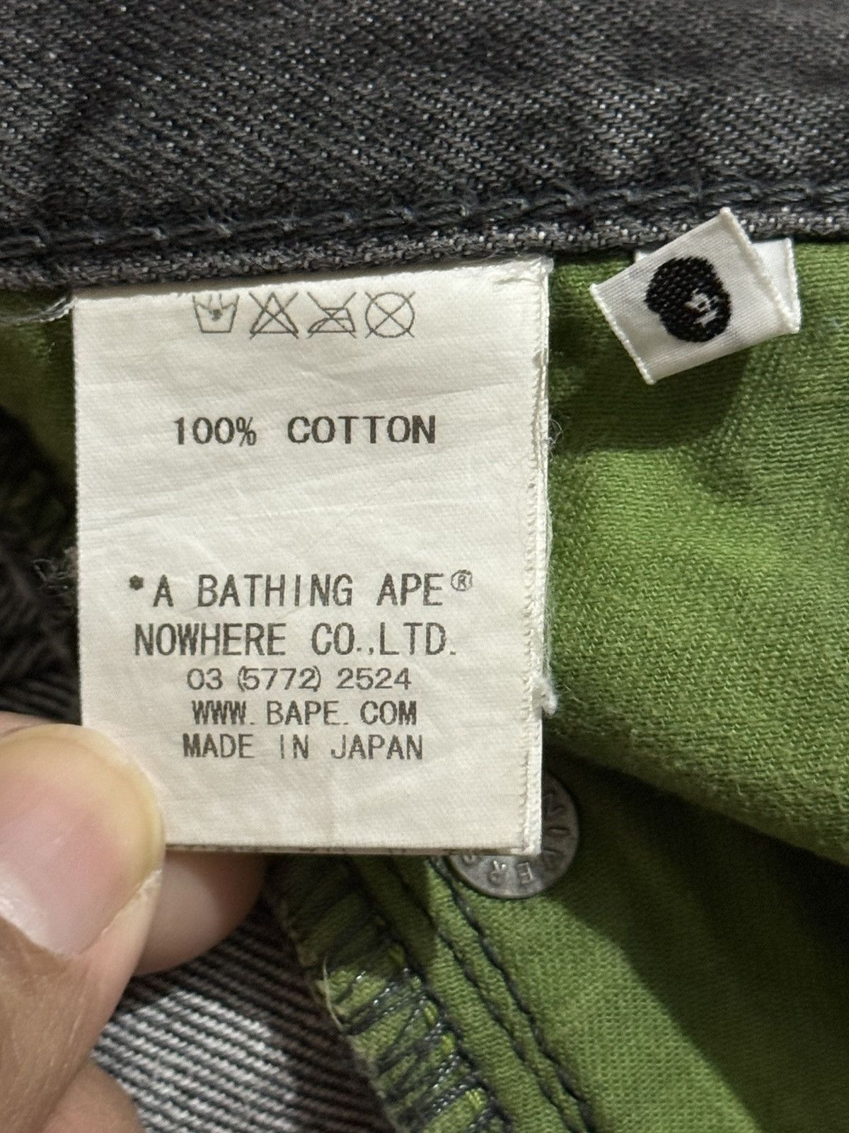 Bape Bapesta Denim Shorts Black Size US 38 / EU 54 - 7 Thumbnail
