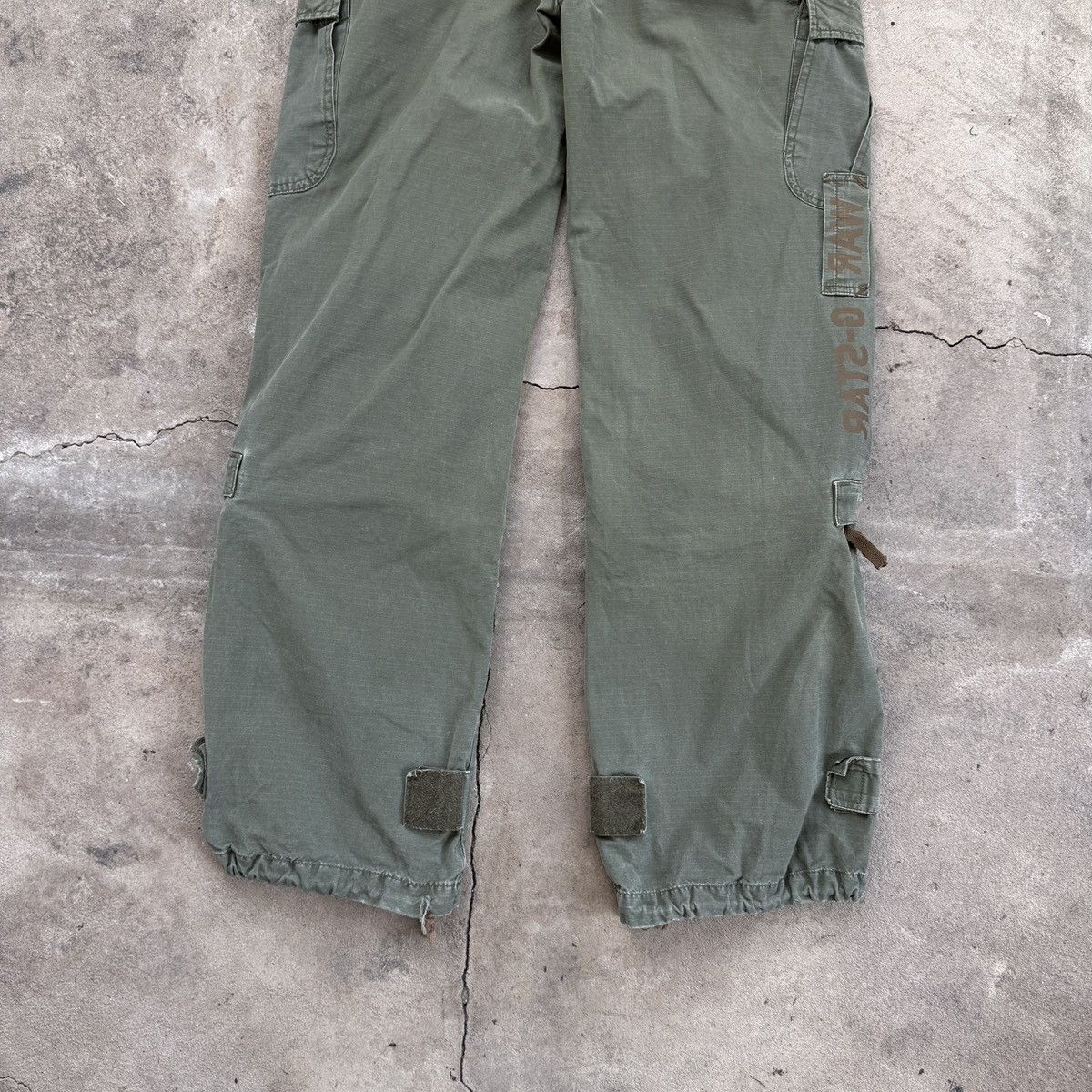 G-Star Vintage G-Star Green Olive Cargo Pants Size US 28 / EU 44 - 8 Thumbnail