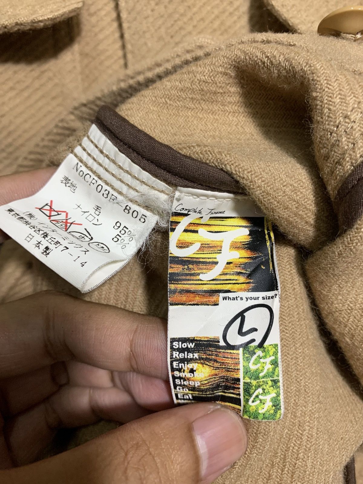 Japanese Brand 🔥COMPLETE FINENESS JAPAN WOOL TRUCKERS JACKETS Size US M / EU 48-50 / 2 - 11 Thumbnail
