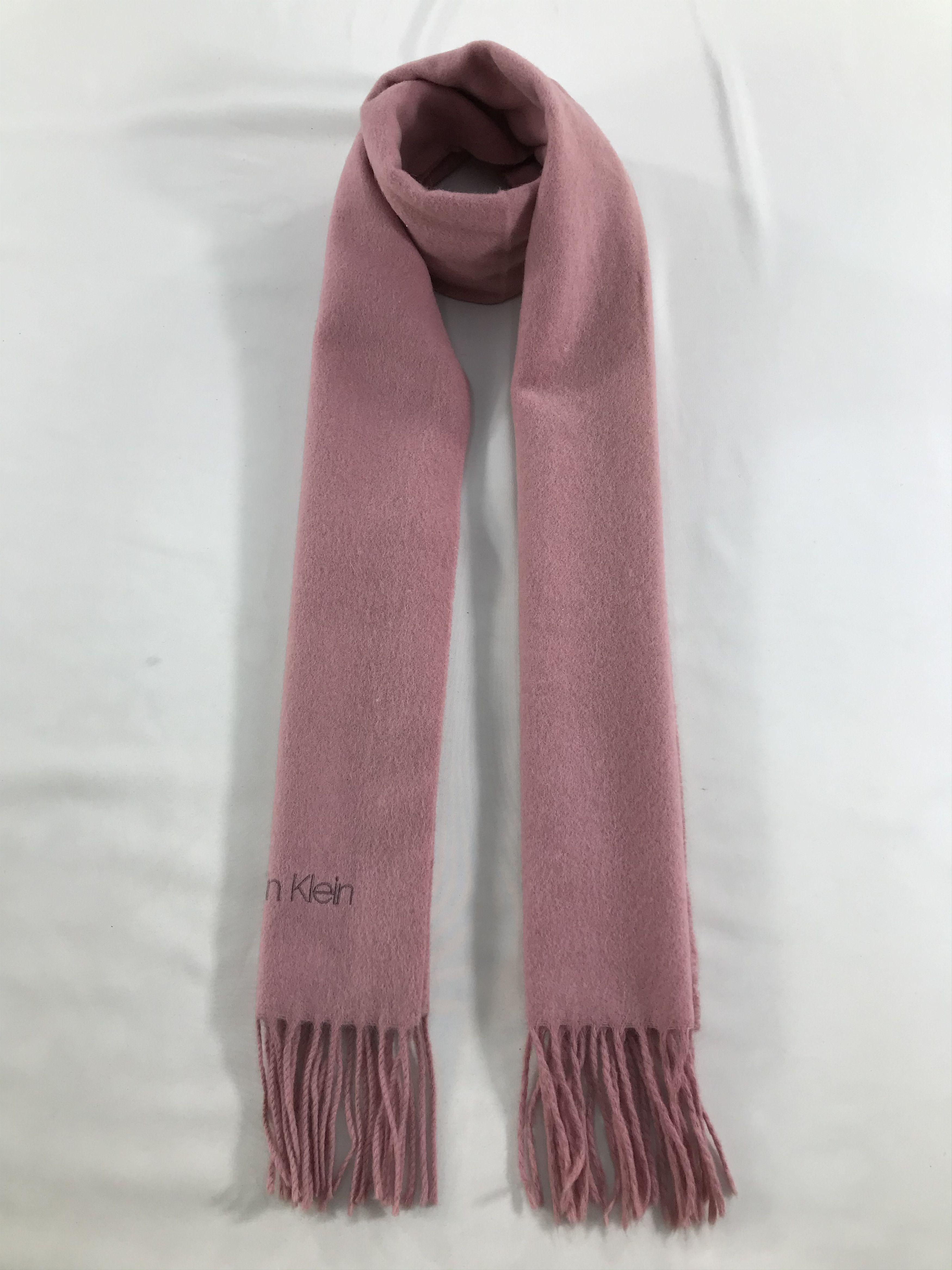 Calvin Klein Wool Scarf Muffler Neck Wrap V184