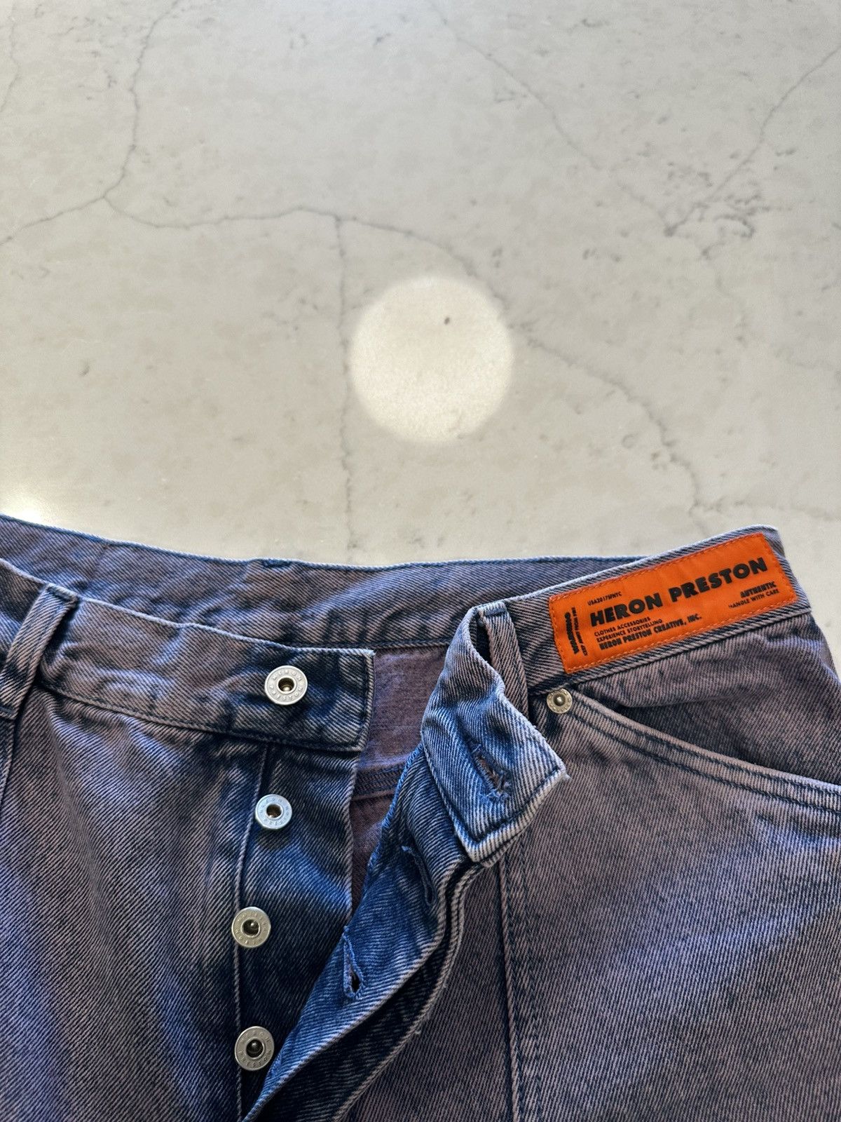 Heron Preston Heron Preston Double Knee Carpenter Pants Size US 34 / EU 50 - 3 Thumbnail