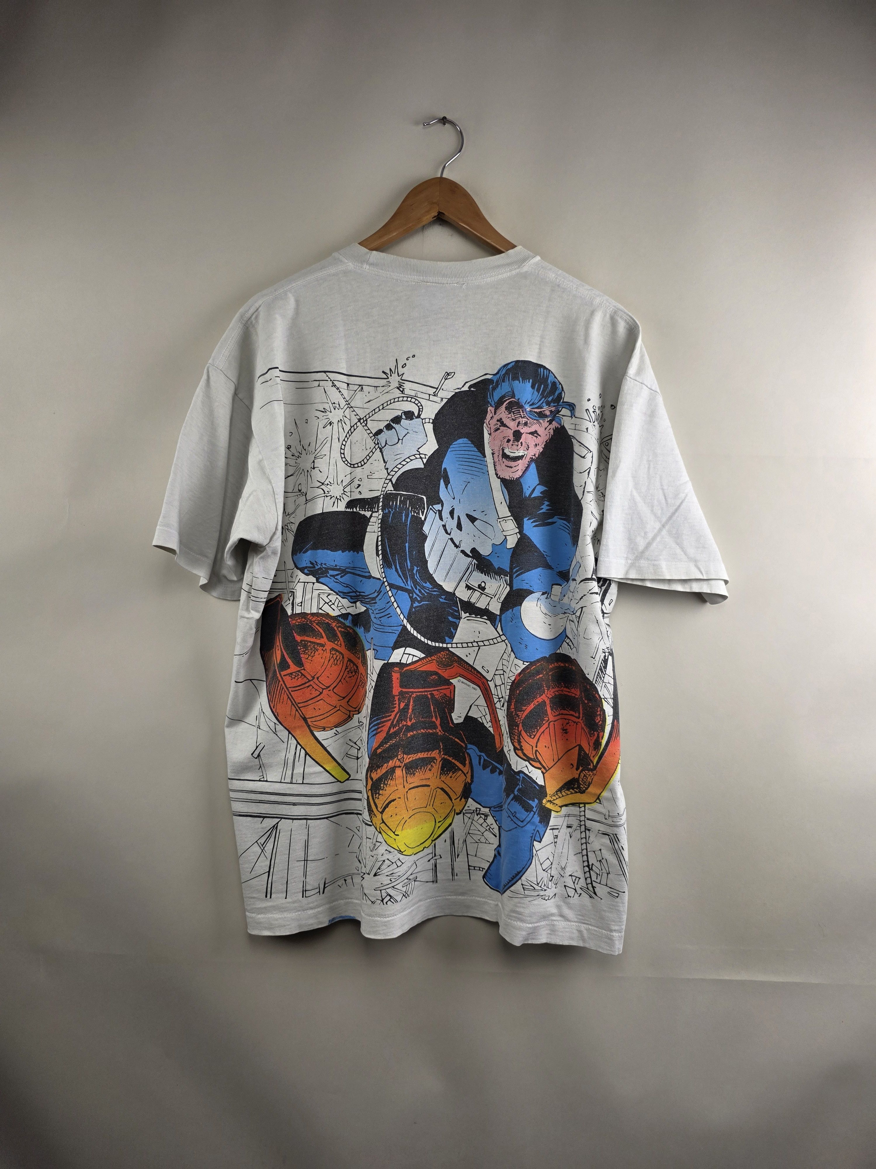 Marvel Comics 1992 Marvel Comics Punisher Megaprint XL 23.5" 29" Size US XL / EU 56 / 4 - 8 Thumbnail
