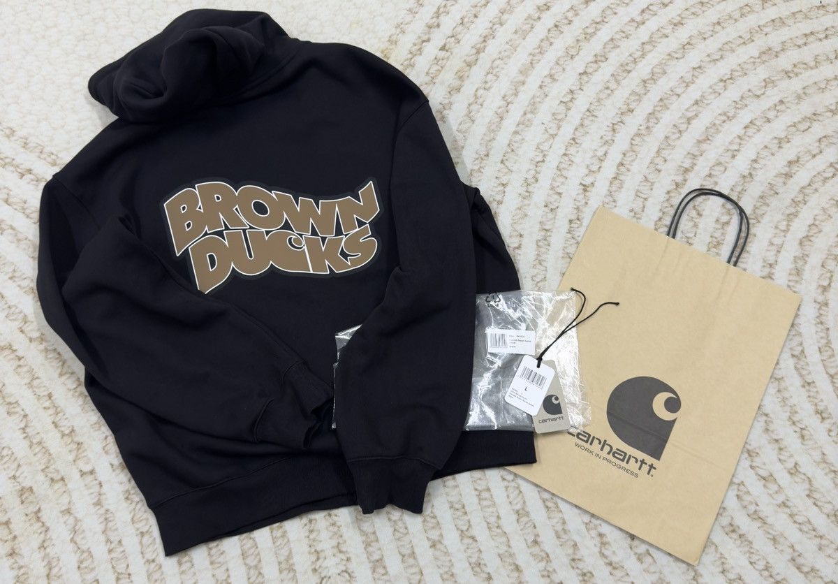 Carhartt Wip Carhartt WIP Hooded Brown Ducks Size US L / EU 52-54 / 3 - 1 Thumbnail