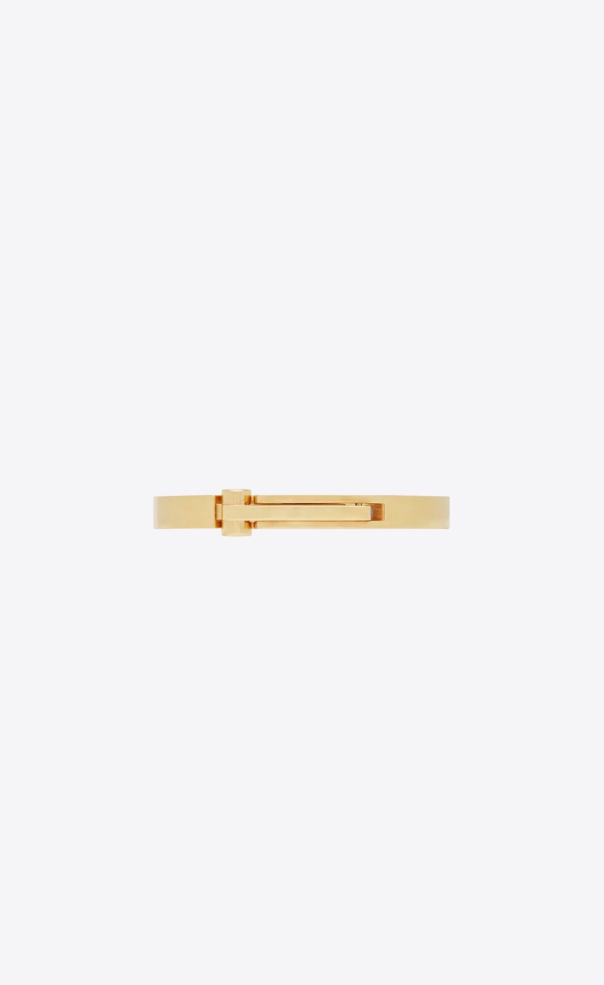 Saint Laurent Paris o1b1hav111124 Size: OS / Modernist Oval Bracelet in Gold Size ONE SIZE - 1 Thumbnail