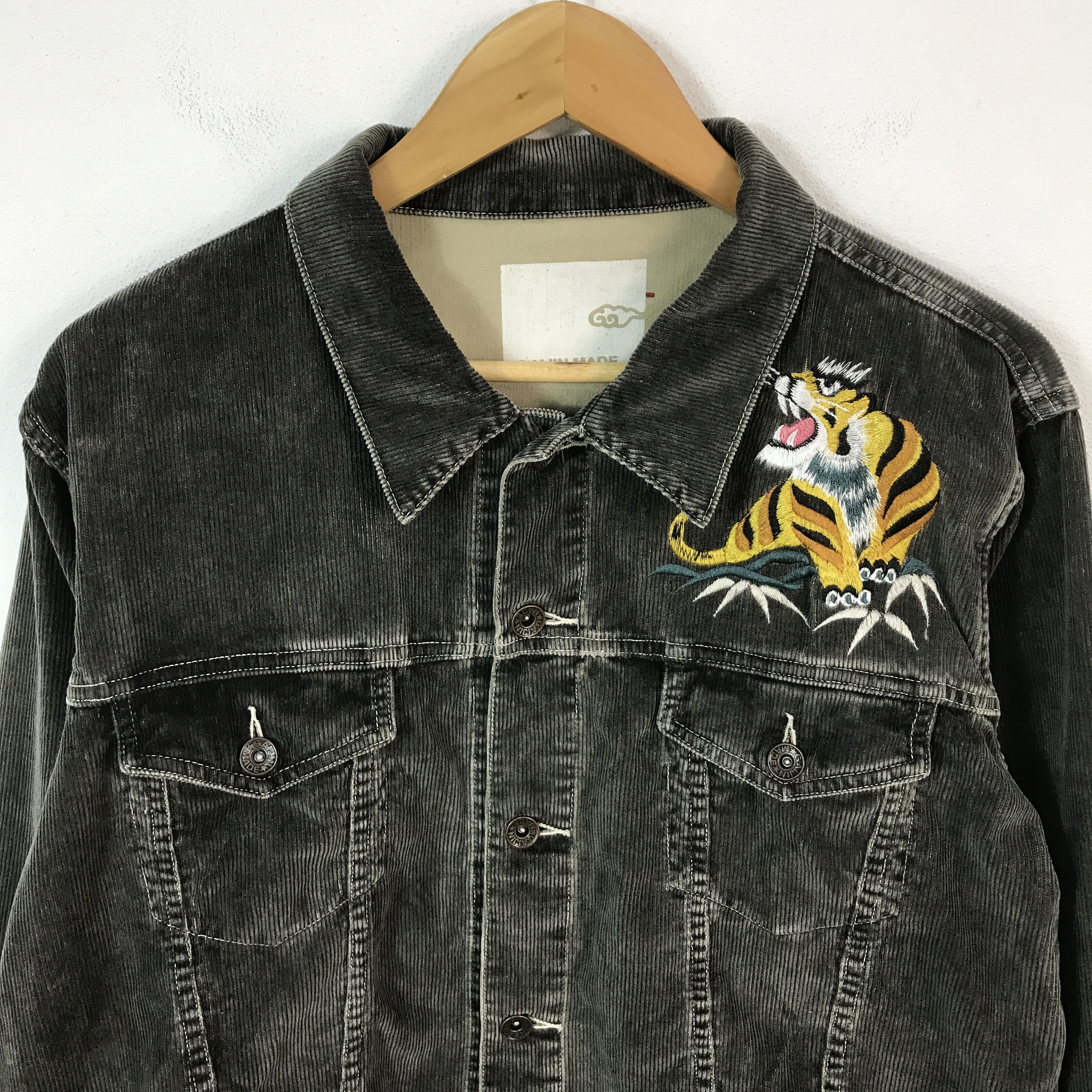 Japanese Brand gaijin made japan design button up jacket Size US L / EU 52-54 / 3 - 3 Thumbnail