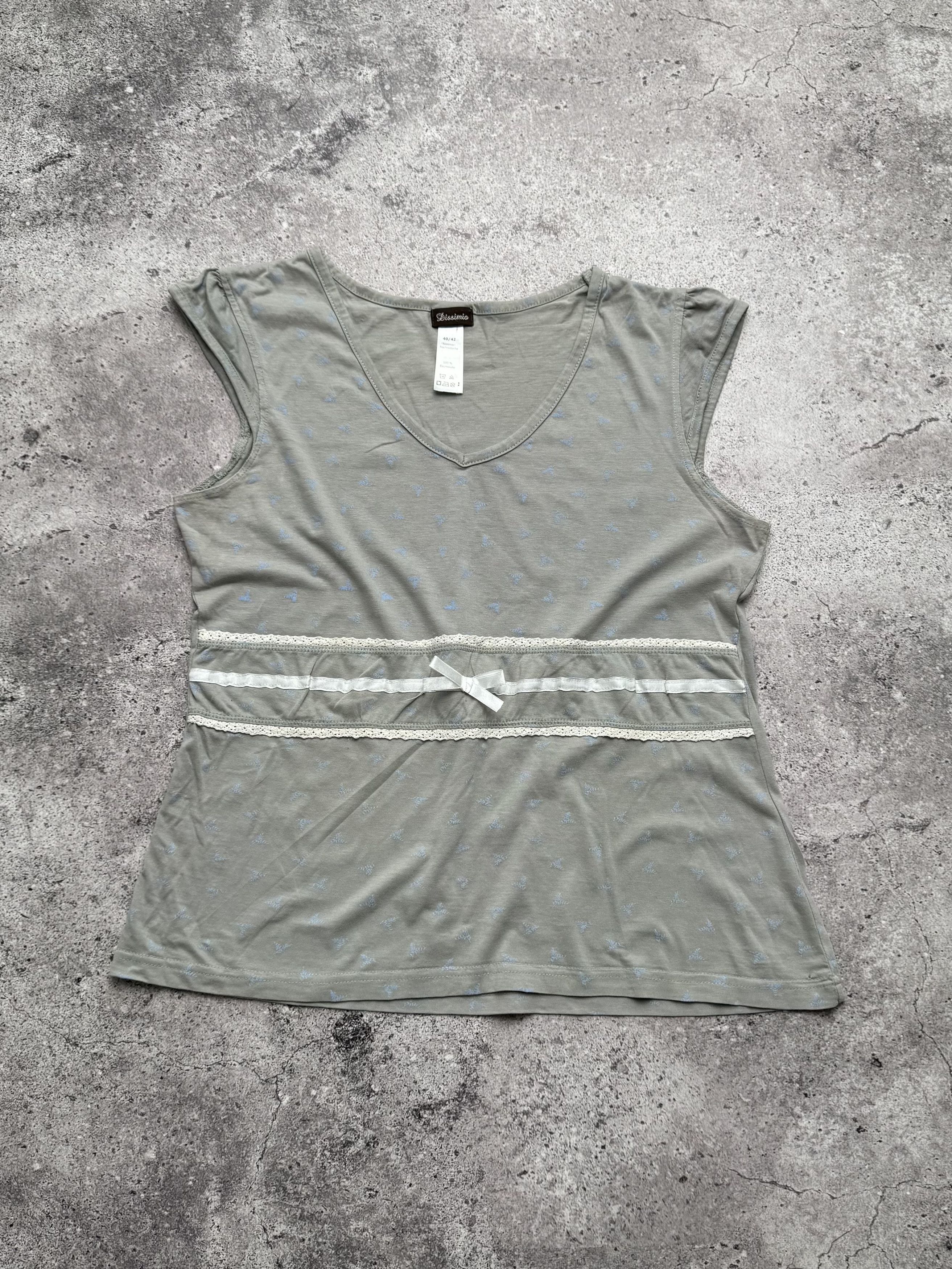 Vintage Vintage Lace Tank Top C20(E8) Size S / US 4 / IT 40 - 1 Thumbnail
