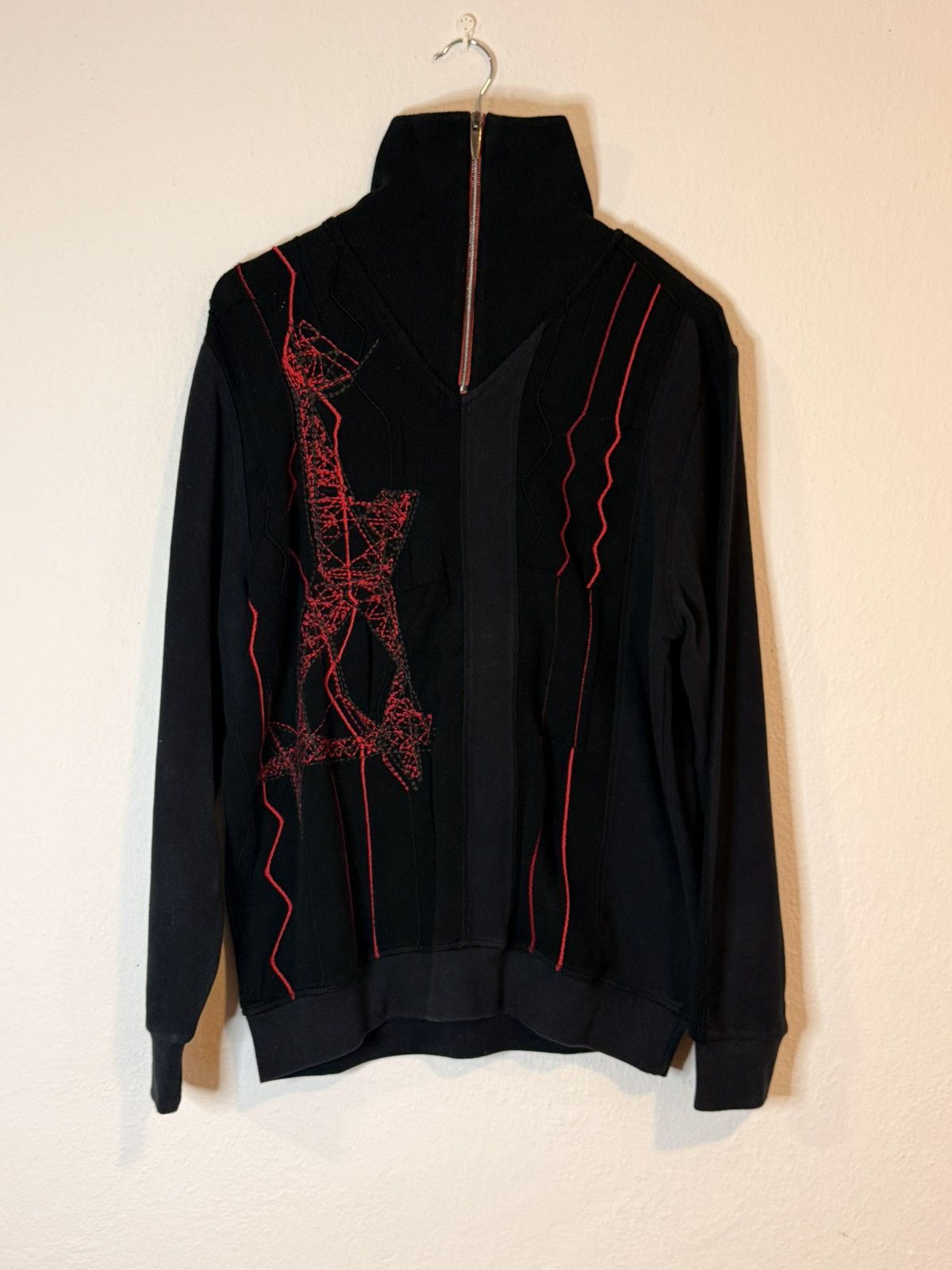 Carlo Colucci Vintage Avantgarde Carlo Colucci 1/4 Zip Pullover Only Japan Size US M / EU 48-50 / 2 - 1 Thumbnail