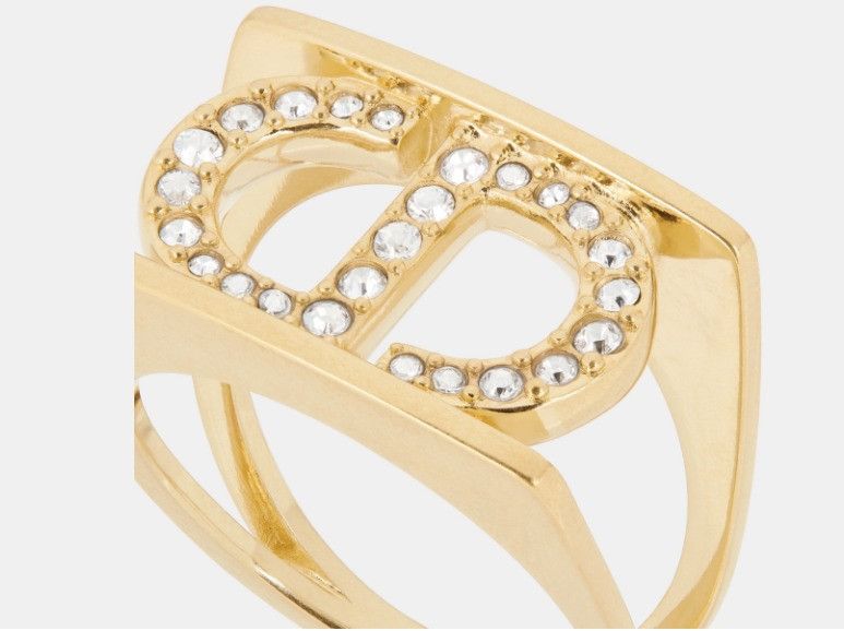 Dior o1w1db10325 Size: OS / R1525 30 Montaigne Ring in Gold Size ONE SIZE - 5 Thumbnail