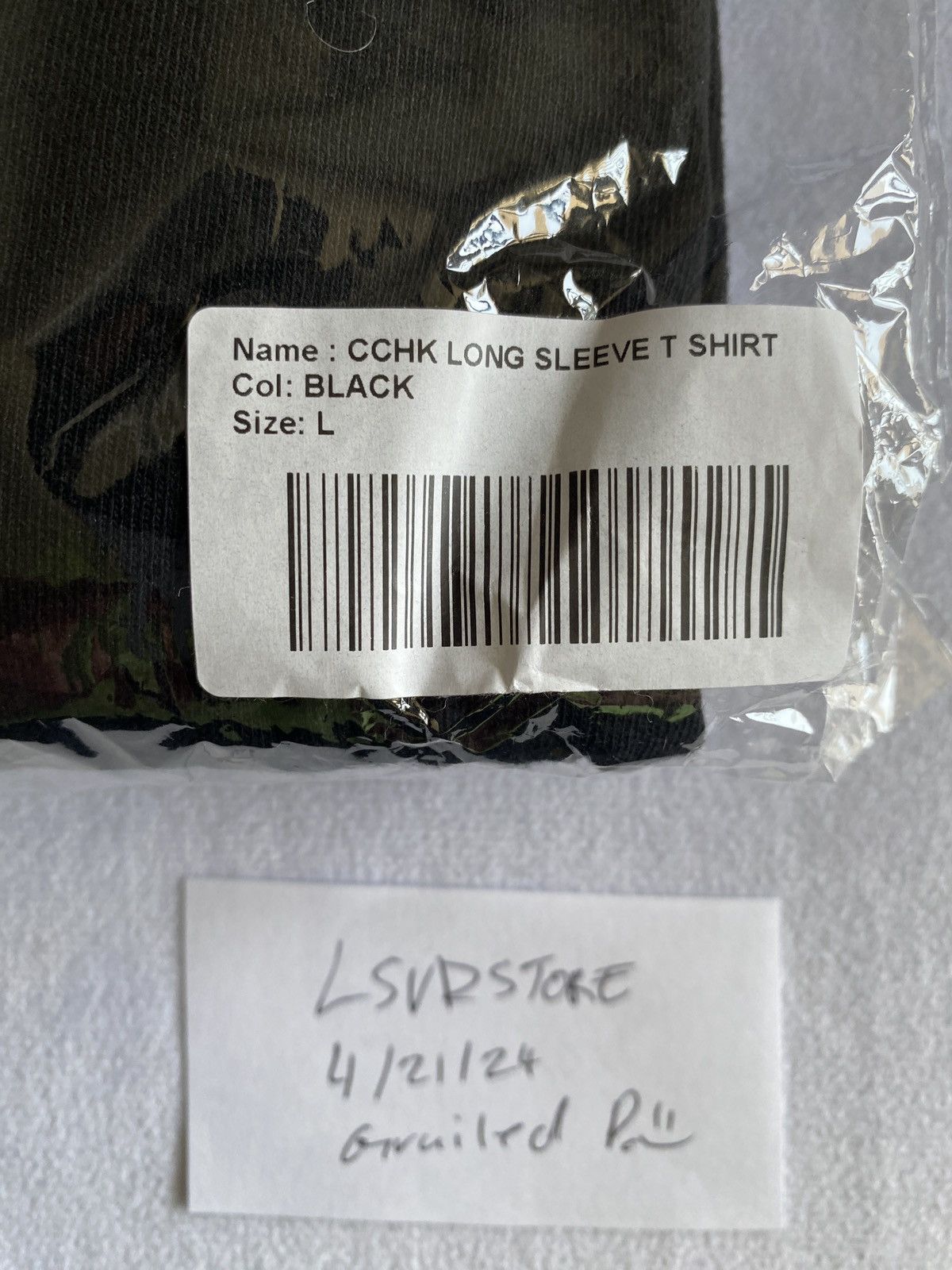 Complex Complexcon Hong Kong 2024 Verdy Long Sleeve Logo Tee Black L Size US L / EU 52-54 / 3 - 8 Thumbnail