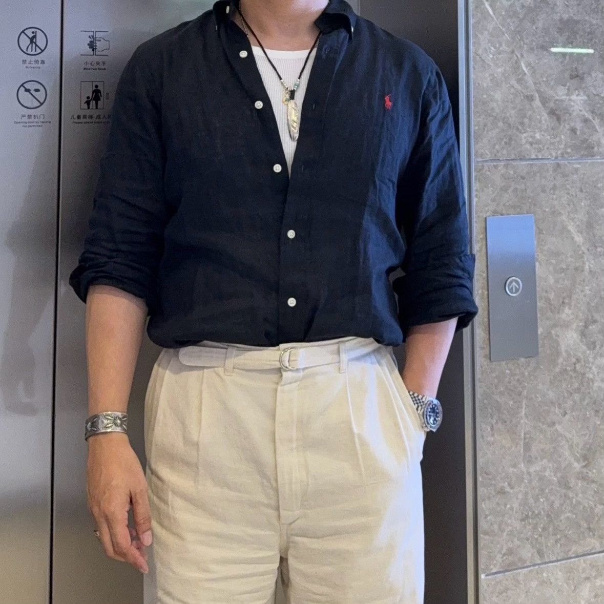 Other TWC Cotton Linen Pants Size US 34 / EU 50 - 1 Thumbnail