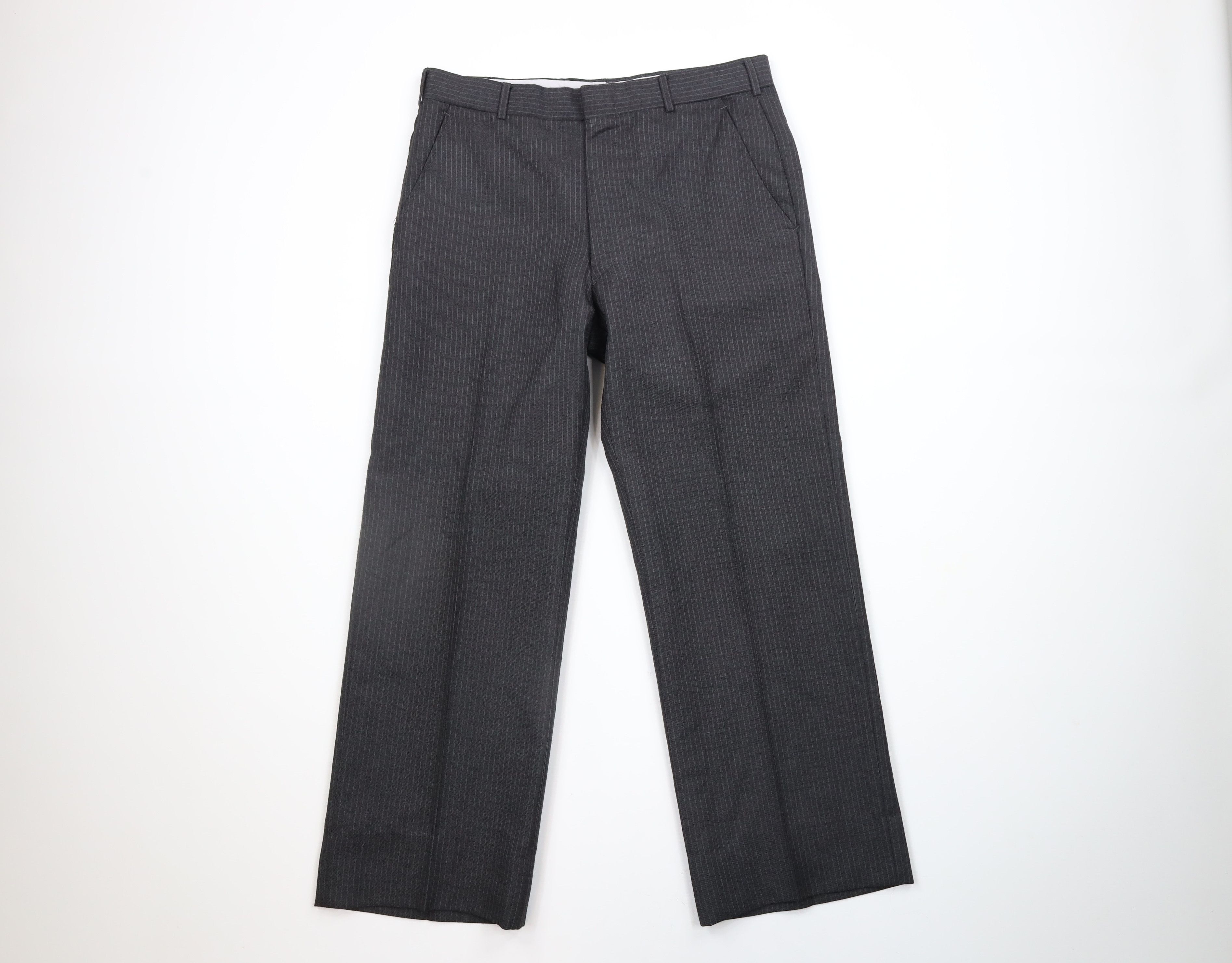 Vintage Vintage 60s 70s Streetwear Wide Leg Chinos Pants Trousers Size US 30 / EU 46 - 1 Thumbnail