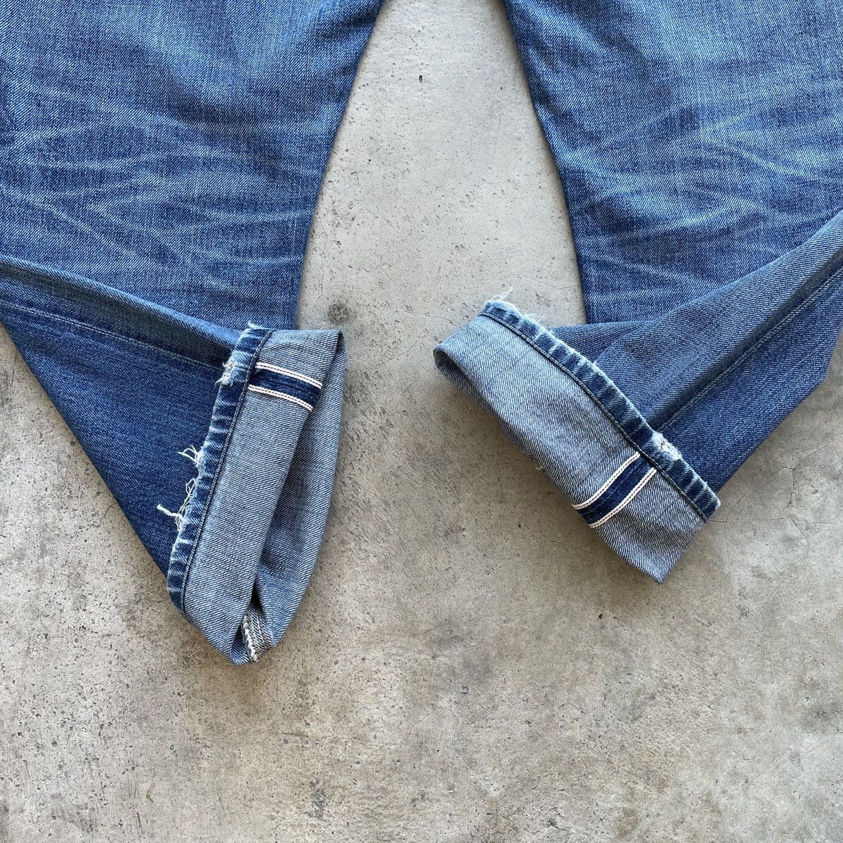 Japanese Brand W33💥 Vintage Japanese Faded Jeans Denim Pants Selvedge Size US 33 - 9 Thumbnail