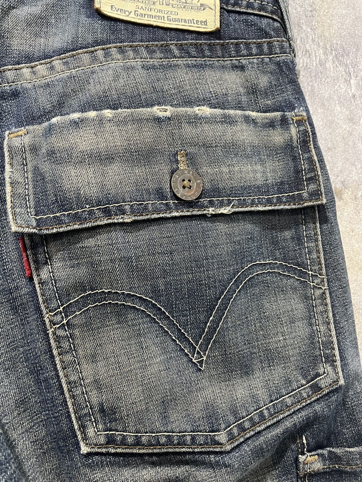 Japanese Brand × Levi's × Vintage 🔥🔥Vintage levi’s distressed denim🔥🔥 Size US 32 / EU 48 - 7 Thumbnail