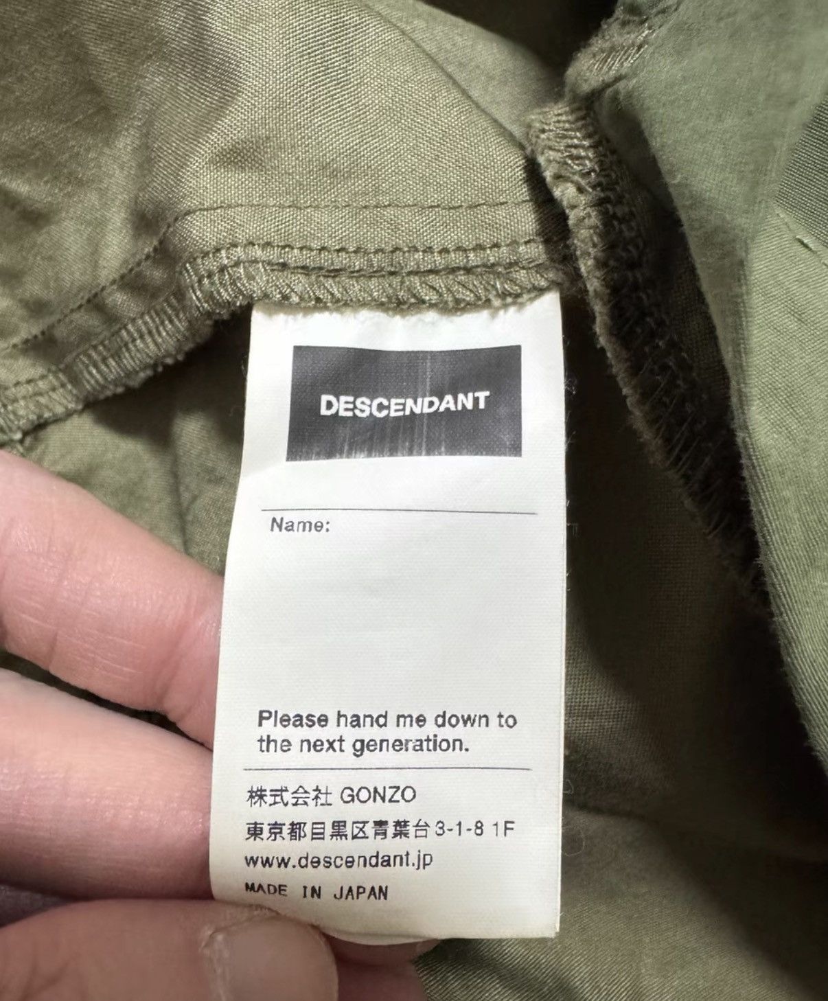 Descendant DESCENDANT DCDT 18AW D-51M long trench coat Size US M / EU 48-50 / 2 - 5 Thumbnail