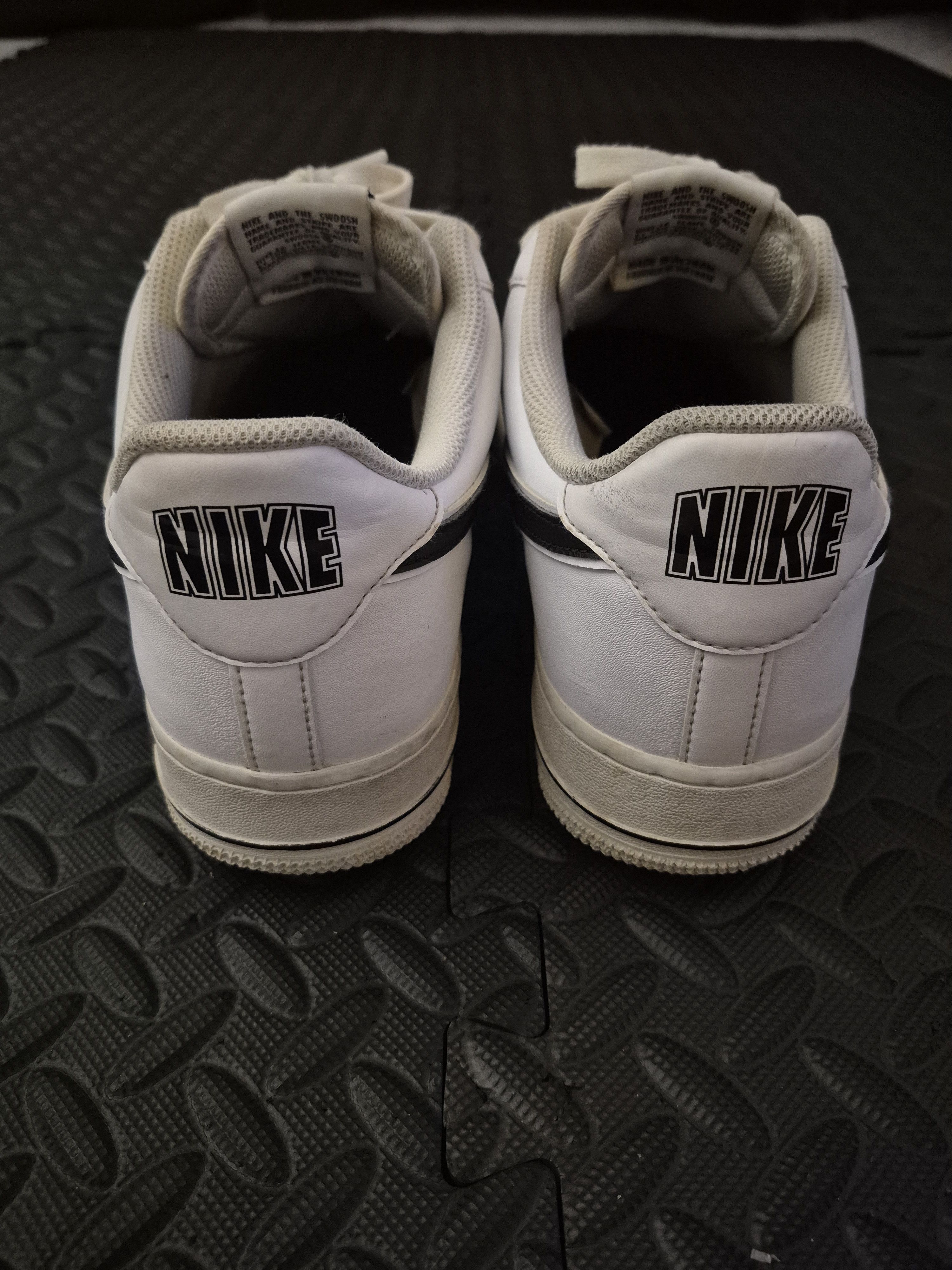 Nike Size 11.5M - Nike Air Force 1 Low WHITE BLACK 2018 Size US 11.5 / EU 44-45 - 5 Thumbnail