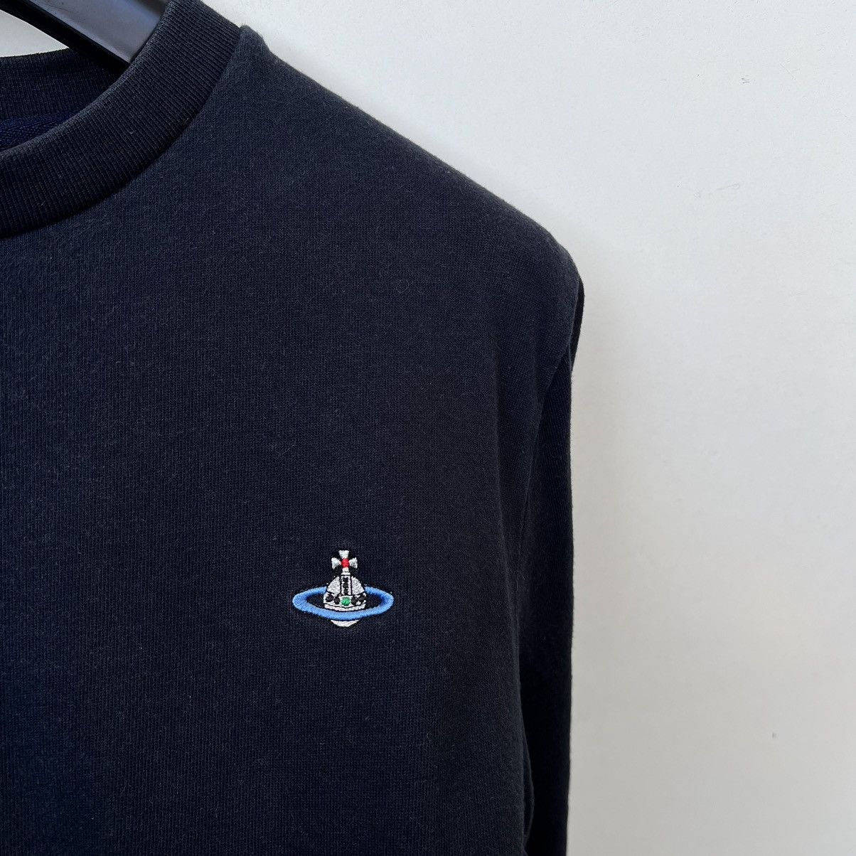 Vivienne Westwood Vintage Vivienne Westwood Sweatshirt Orb Logo Basic Pullover Size US XL / EU 56 / 4 - 3 Thumbnail