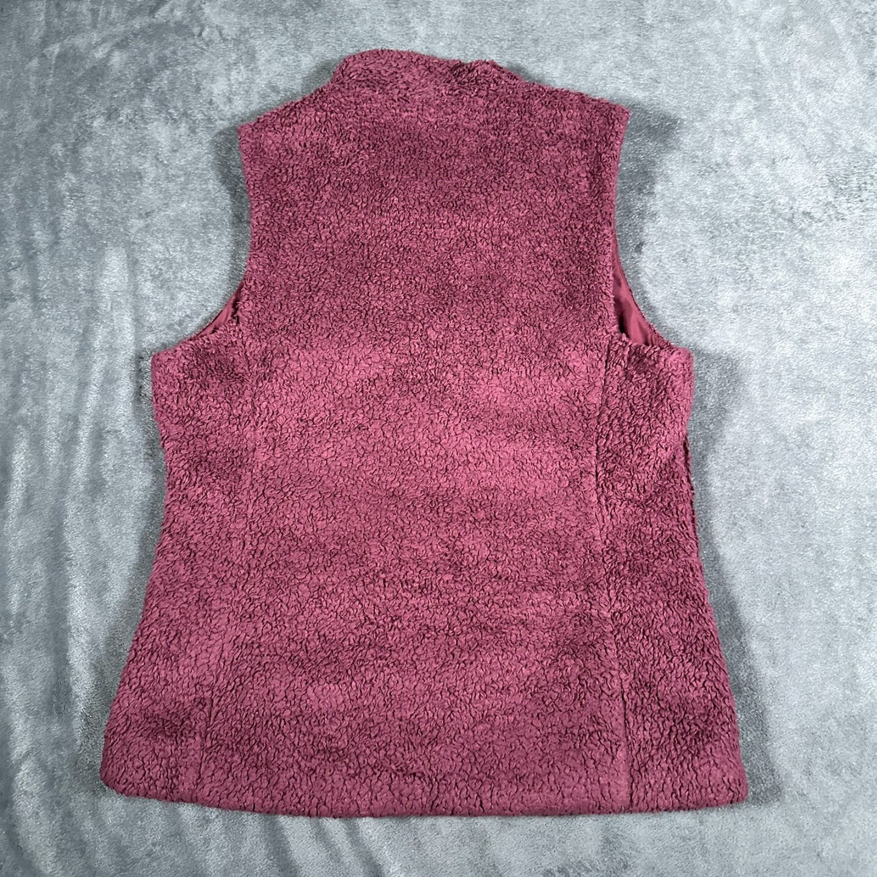 Patagonia Patagonia Los Gatos Vest Womens Med Dusty Purple Deep Pile Teddy Shaggy Sherpa Size M / US 6-8 / IT 42-44 - 3 Thumbnail