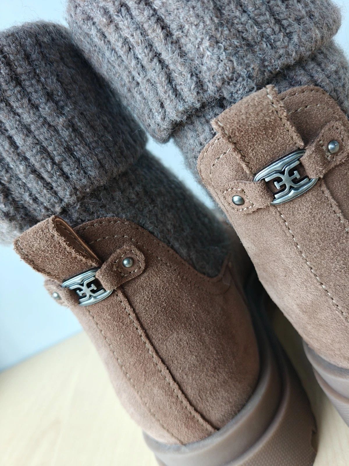 Sam Edelman Sam Edelman Steele Knit Chelsea Boot T / 0042 Size US 7 / IT 37 - 5 Thumbnail