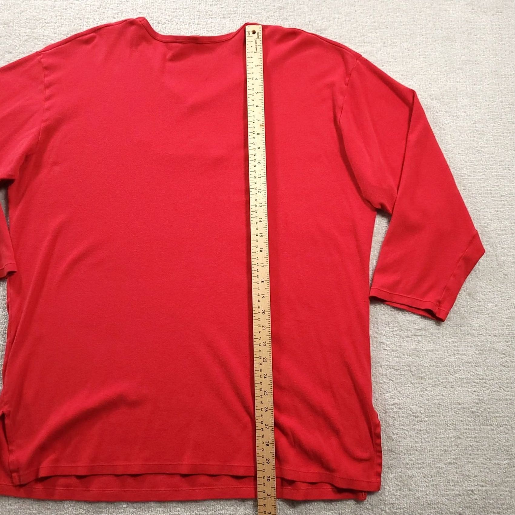 Victoria's Secret Victorias Secret Night Shirt Large Red Long Sleeve Size L / US 10 / IT 46 - 5 Thumbnail