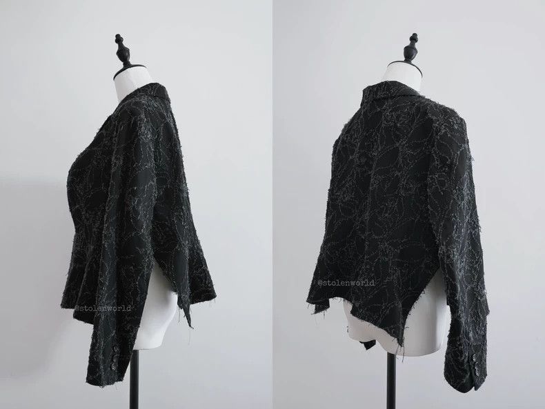 Comme des Garcons Comme Des Garcons Raw edge split suit Size XS / US 0-2 / IT 36-38 - 6 Thumbnail