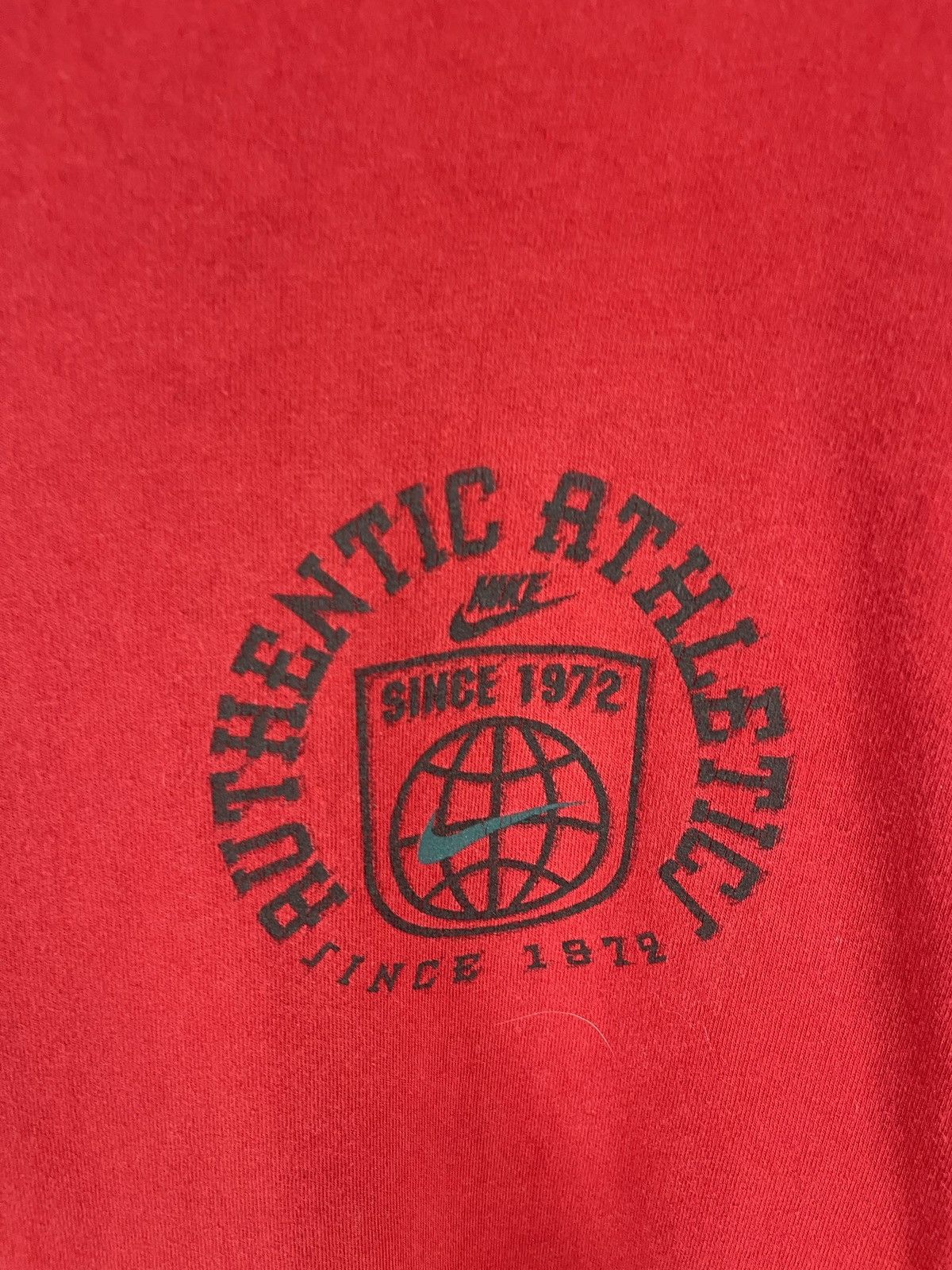 Nike Nike Authentic Athletic vintage 80s 90s single stitch tee Size US XL / EU 56 / 4 - 10 Thumbnail