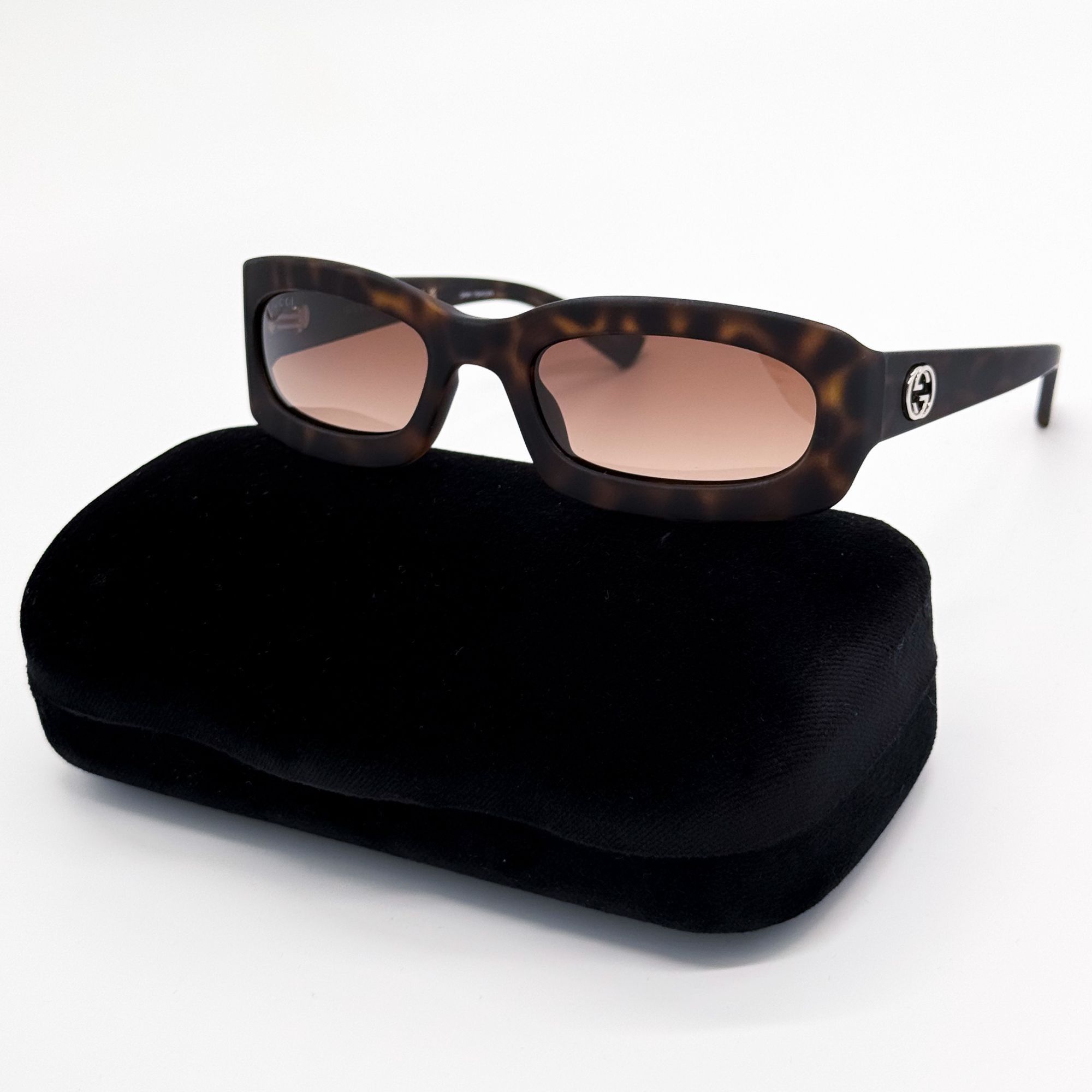 Gucci NEW GUCCI GG1786S 002 WOMEN HAVANA BROWN SUNGLASSES GUCCI Size ONE SIZE - 2 Thumbnail