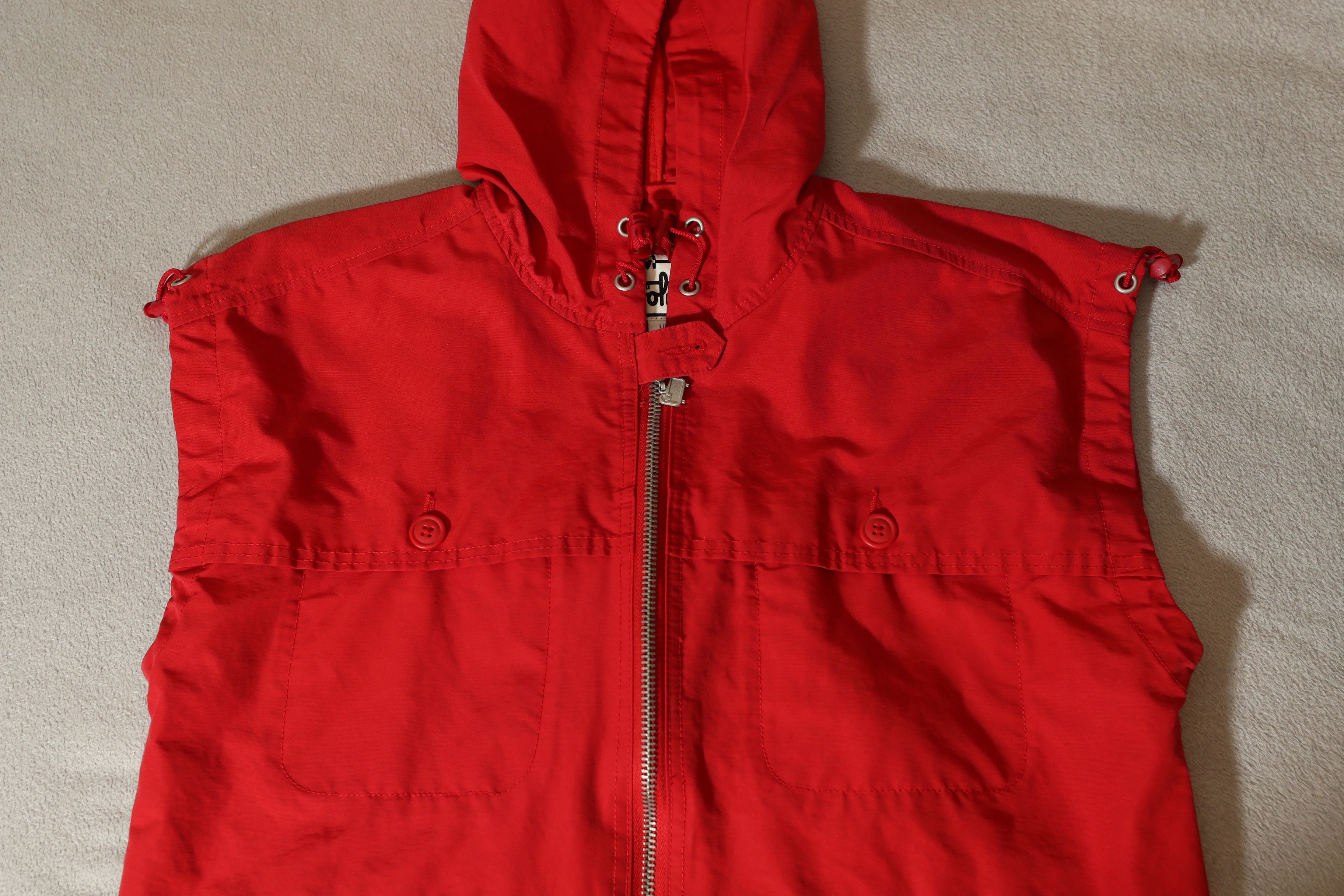 Woolrich Woolen Mills Woolrich Vintage Red Hooded Vest (L) Size US L / EU 52-54 / 3 - 7 Thumbnail